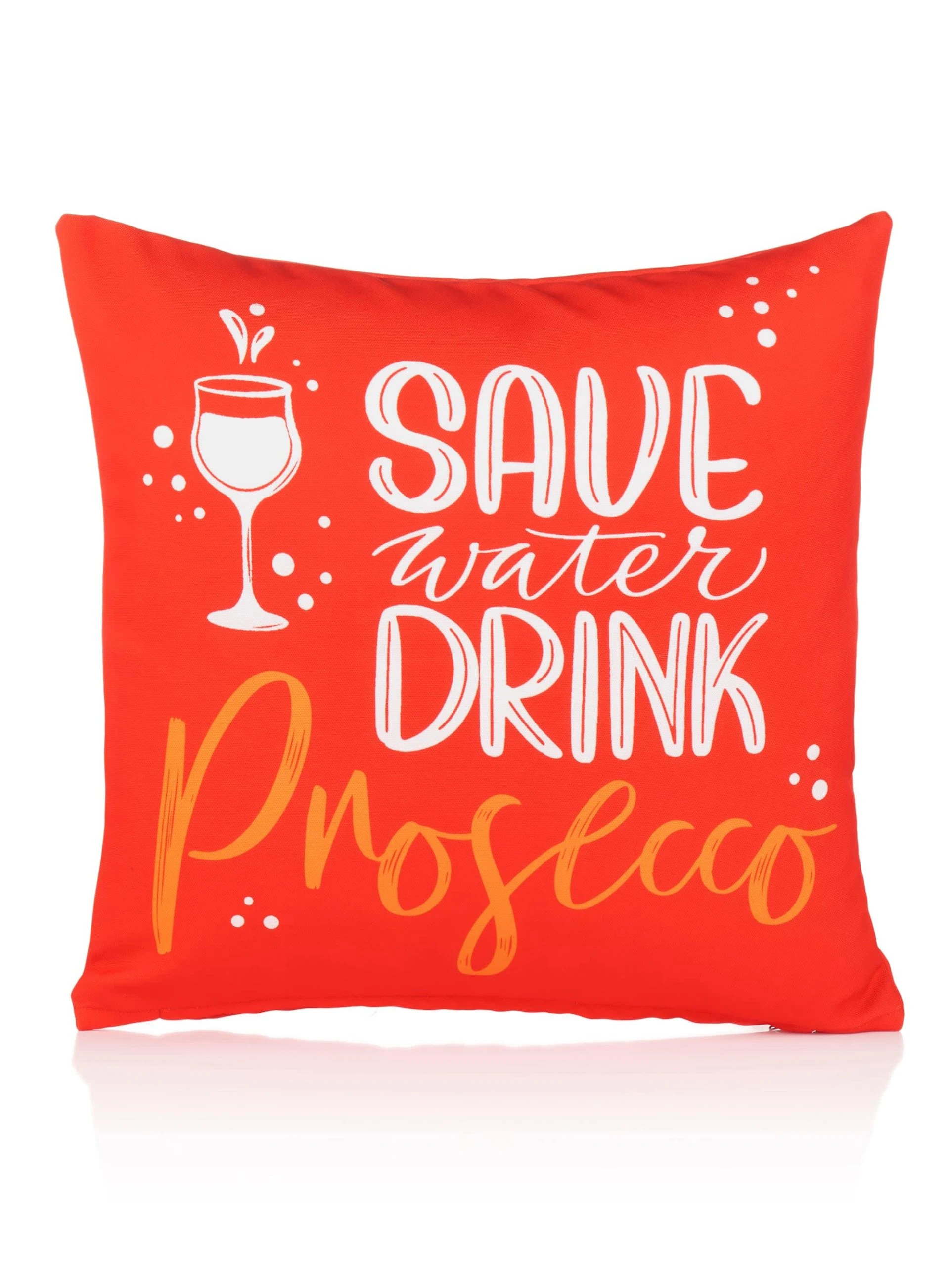 Impré Outdoor-Kissenhülle In Orange, Weiß, Gelb