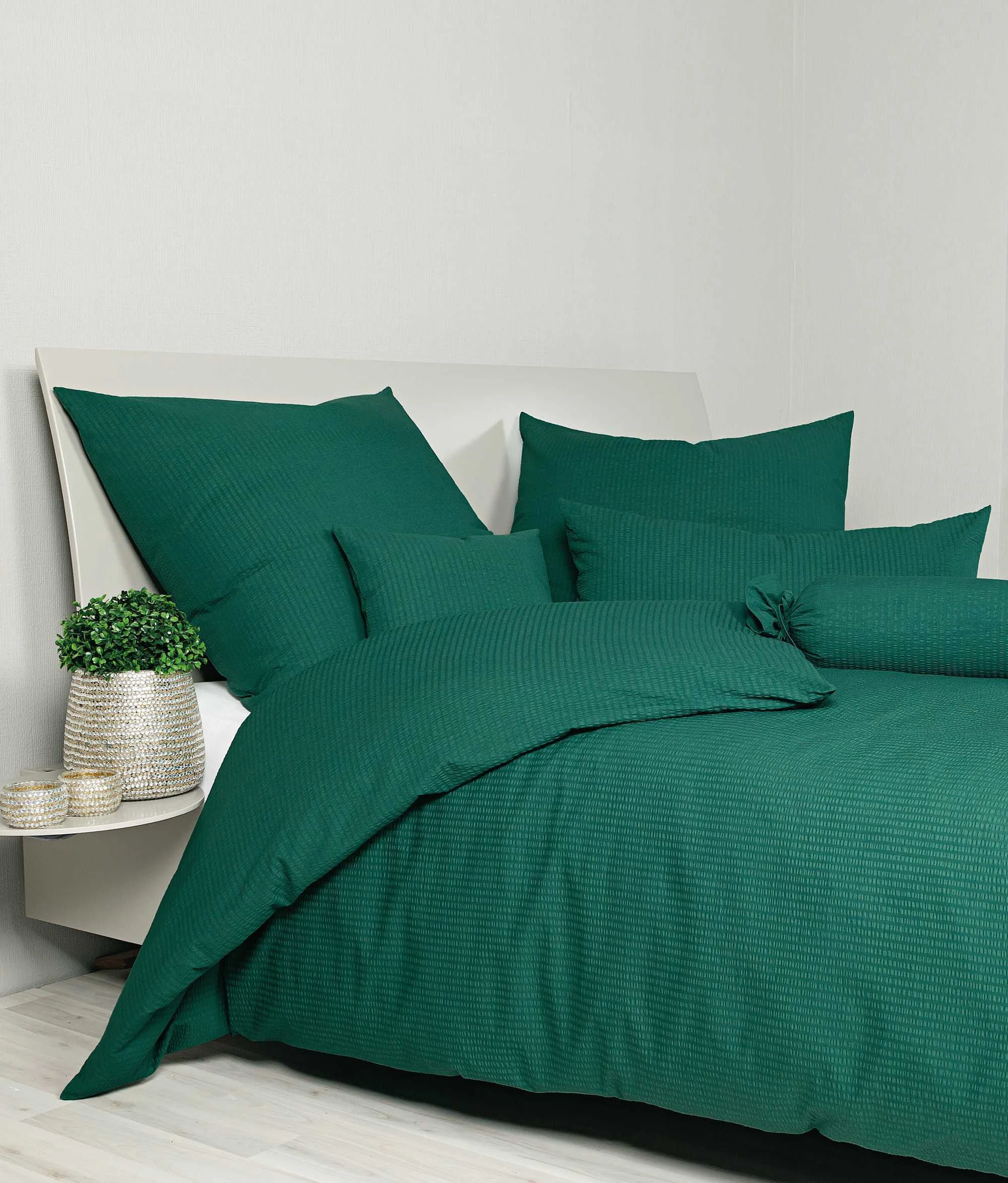 Janine Bettwäsche In Waldgrün – Bild 2