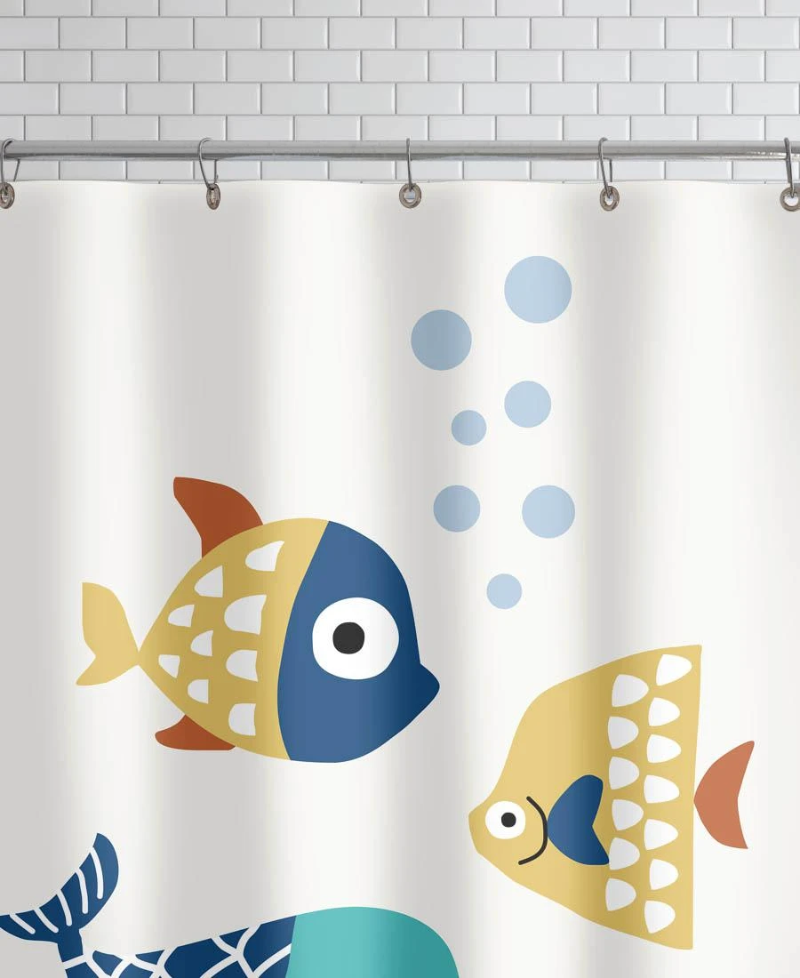 Juniqe Duschvorhang "Little Friends" In Bunt – Bild 2