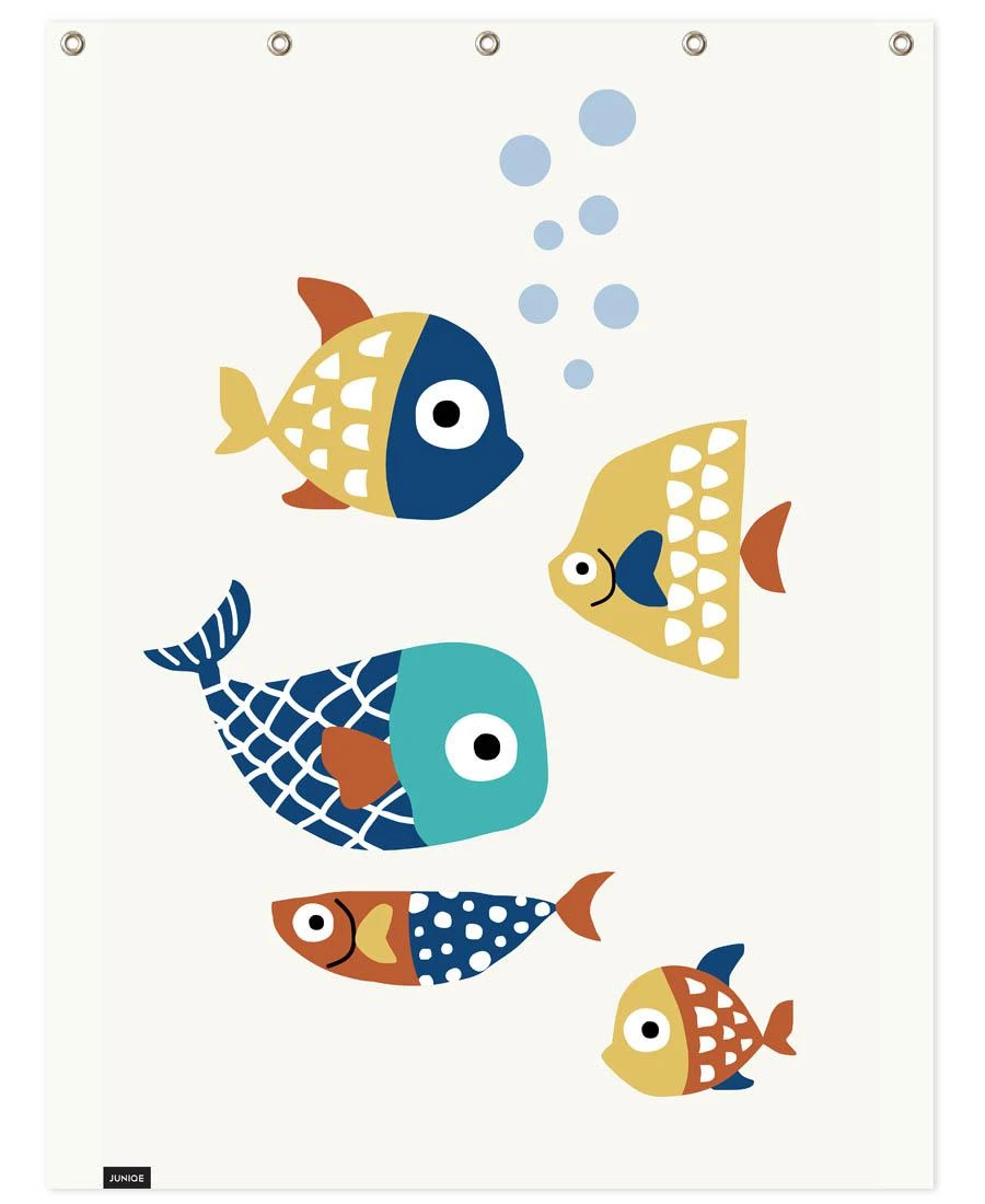 Juniqe Duschvorhang "Little Friends" In Bunt