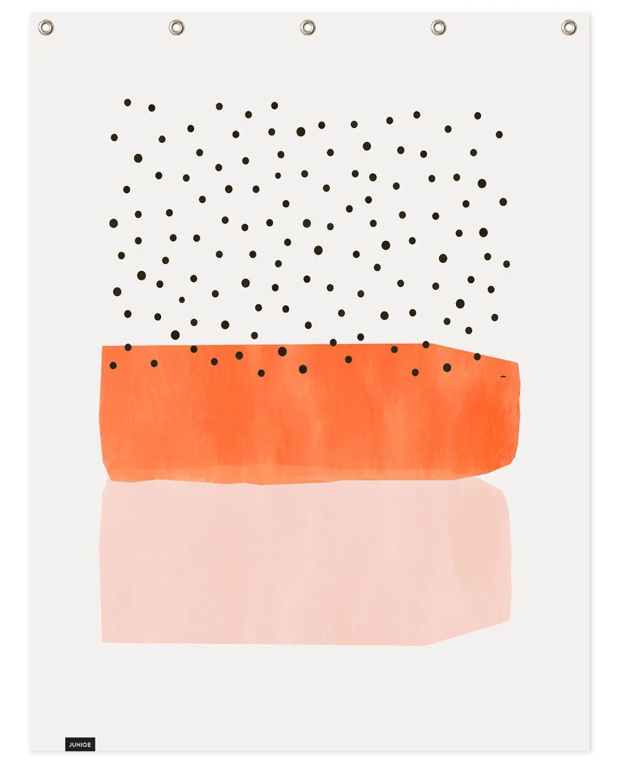 Juniqe Duschvorhang "Mist" In Orange