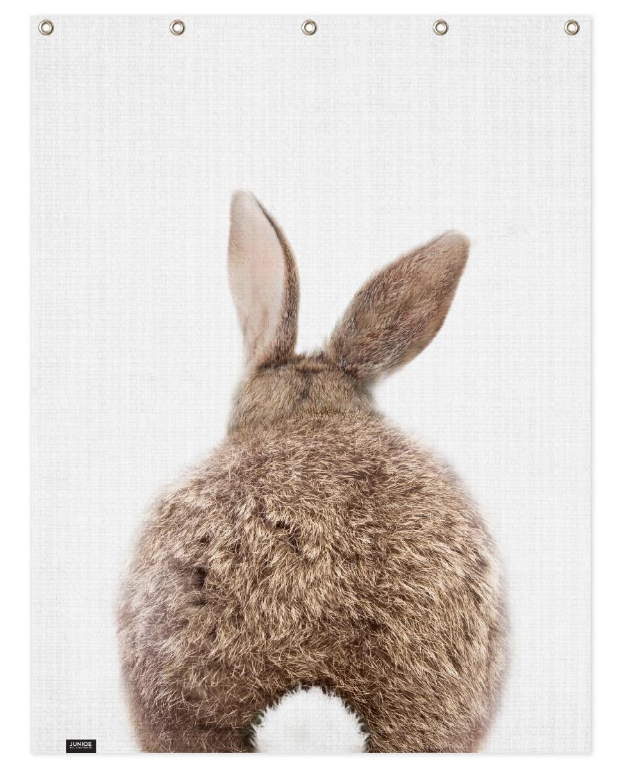 Juniqe Duschvorhang "Print 317" In Braun & Weiß