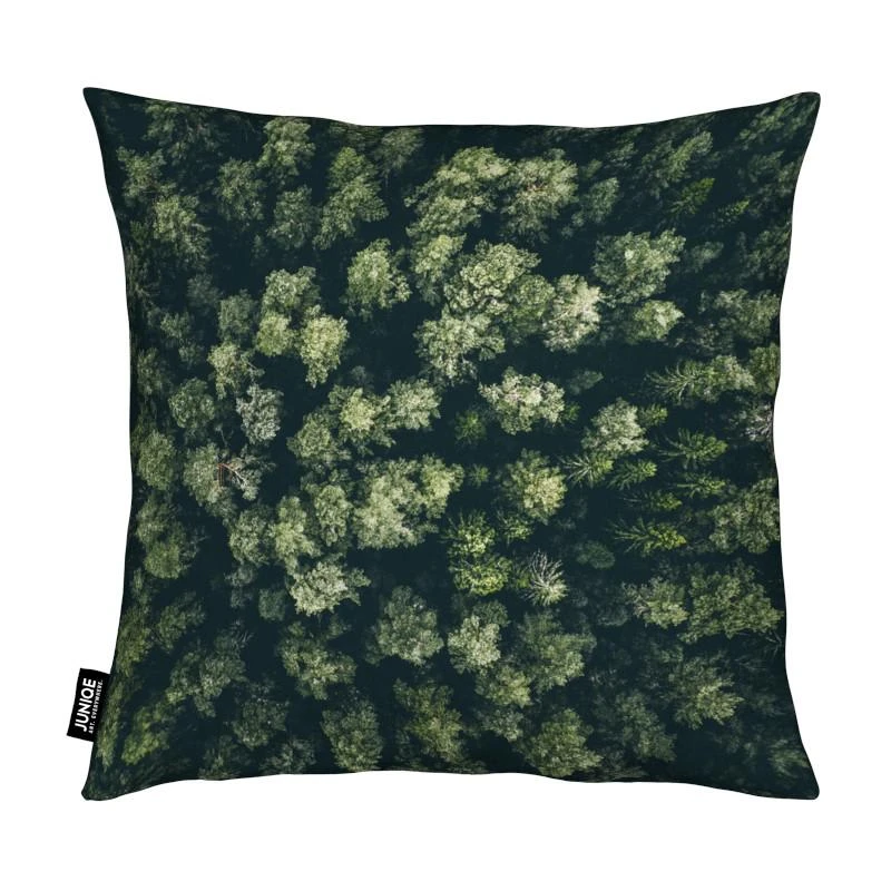 Juniqe Kissen "Jungle Rum" In Grün – Bild 2