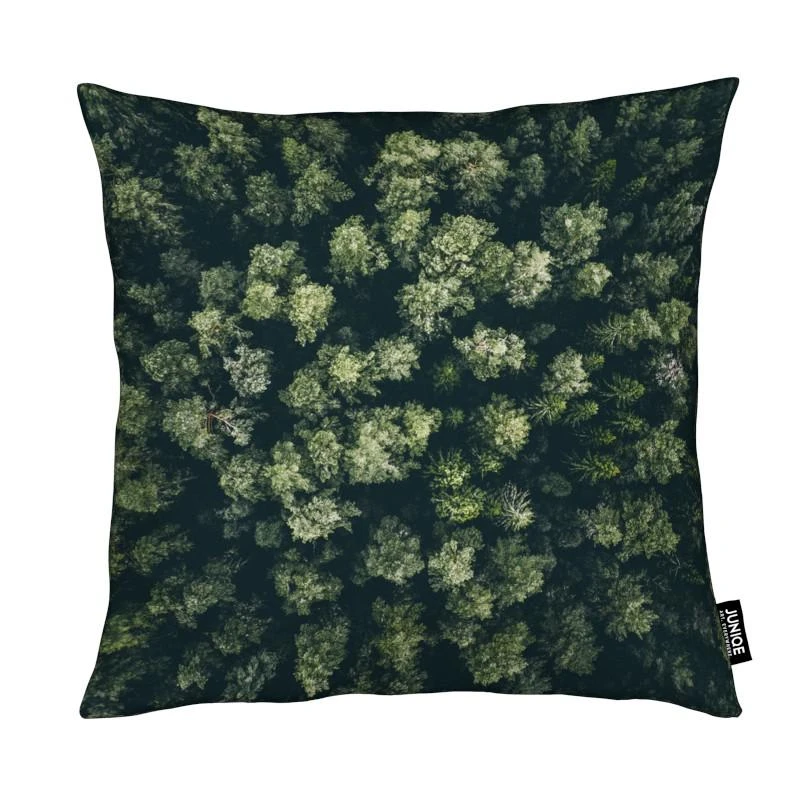 Juniqe Kissen "Jungle Rum" In Grün