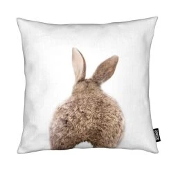 Juniqe Kissen "Print 317" In Braun & Weiß