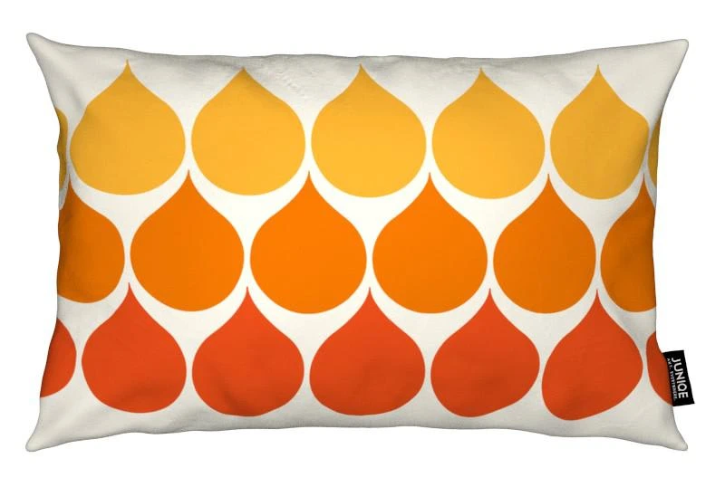 Juniqe Kissen "Sundrops" In Gelb & Orange