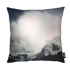 Juniqe Kissen "The Alps 3" In Bunt