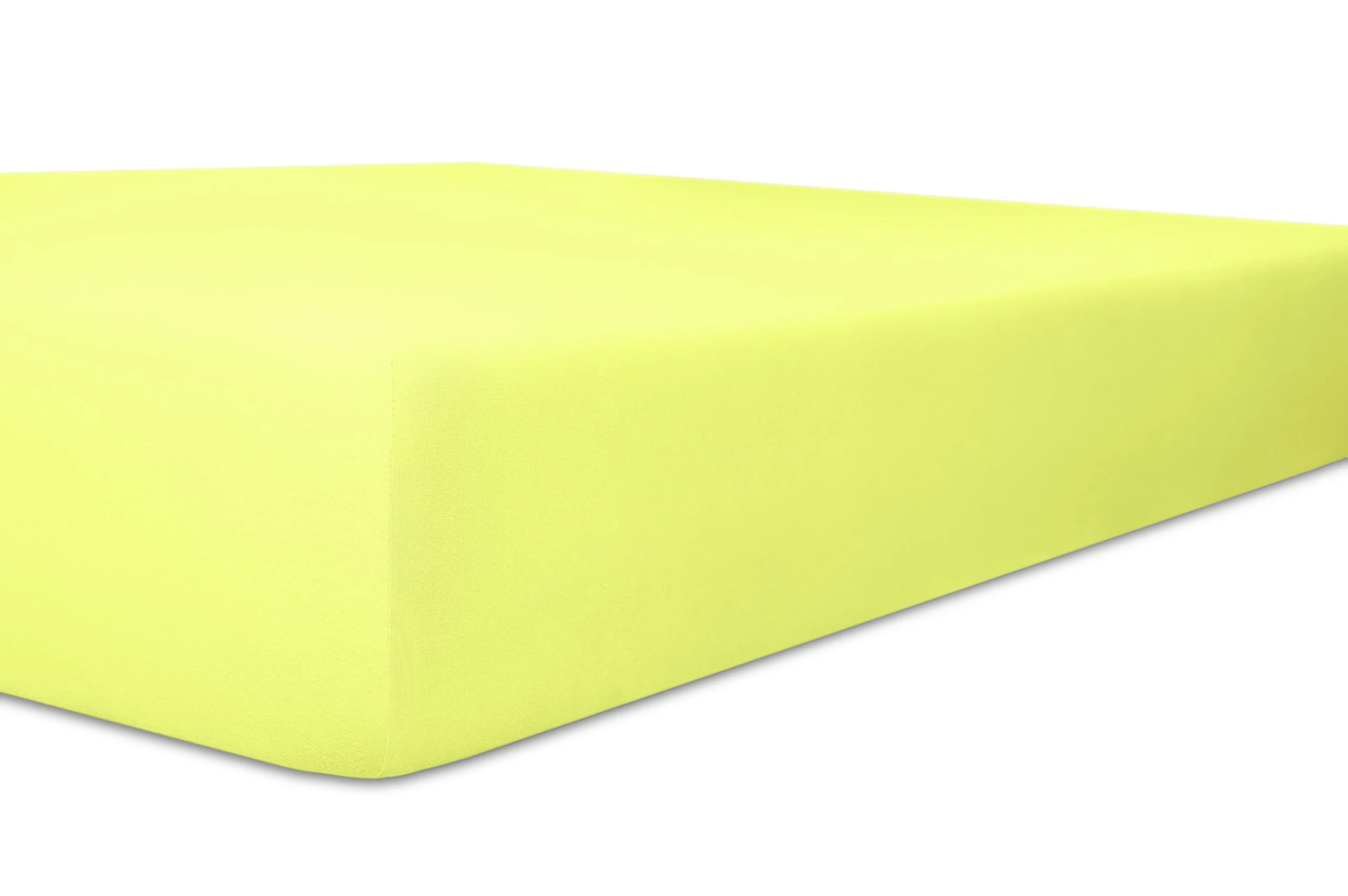 Kneer Spannbetttuch EDEL-ZWIRN-JERSEY Q20 In Lilie