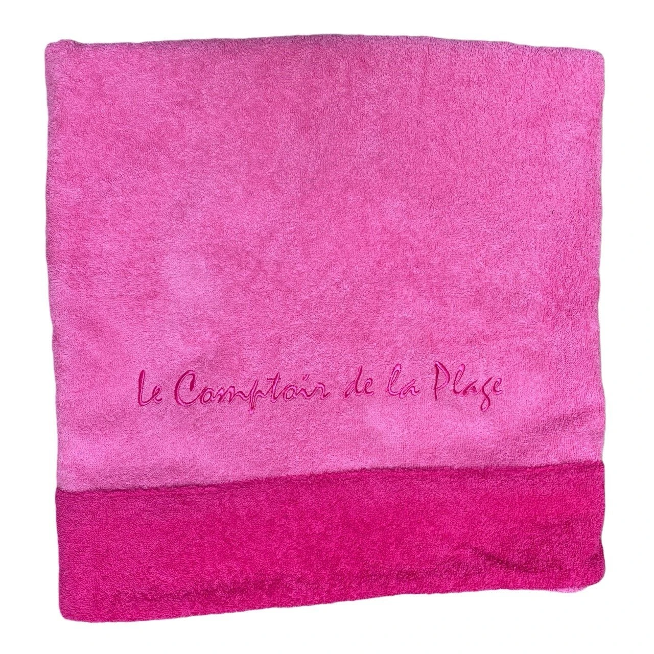 Le Comptoir De La Plage Badetuch "Fashionata" In Pink - (L)170 X (B)90 Cm – Bild 3