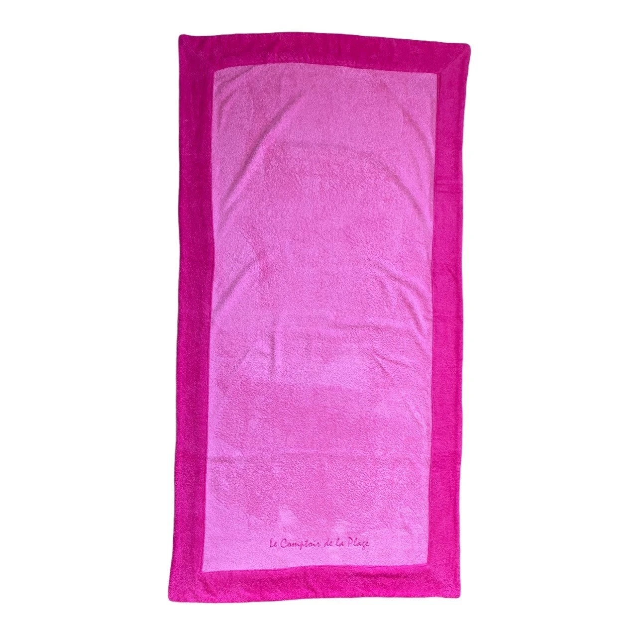 Le Comptoir De La Plage Badetuch "Fashionata" In Pink - (L)170 X (B)90 Cm