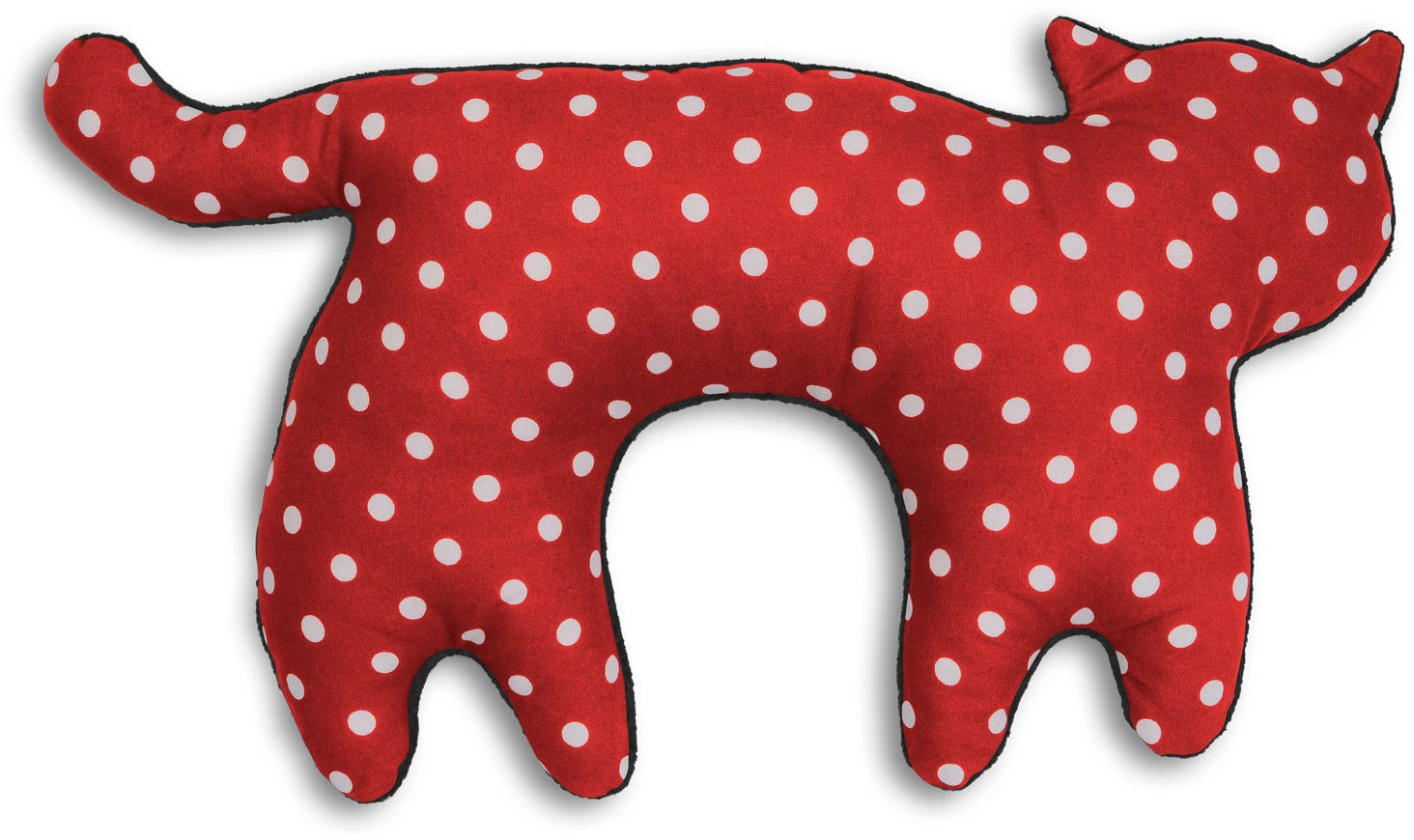 Leschi Nackenkissen "Katze Feline" In Polka Dot Rot