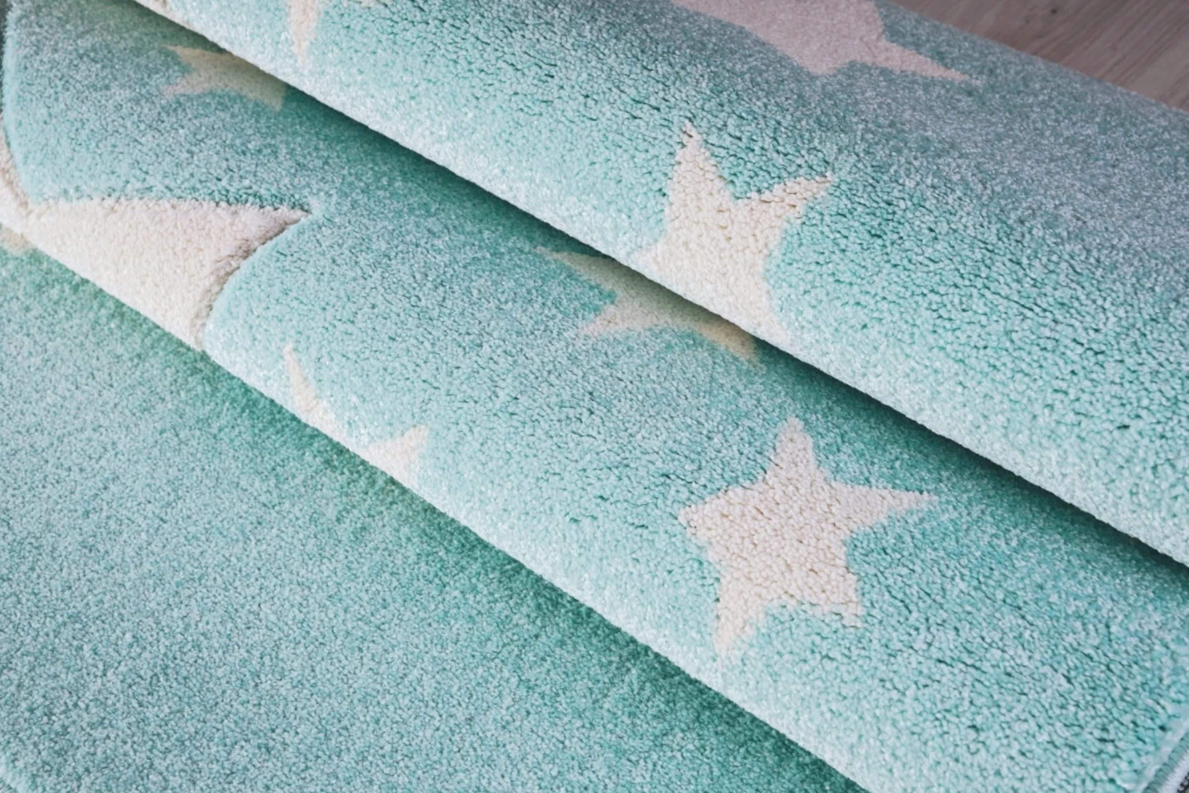 Livone Teppich STARLINE Mint/weiss – Bild 3