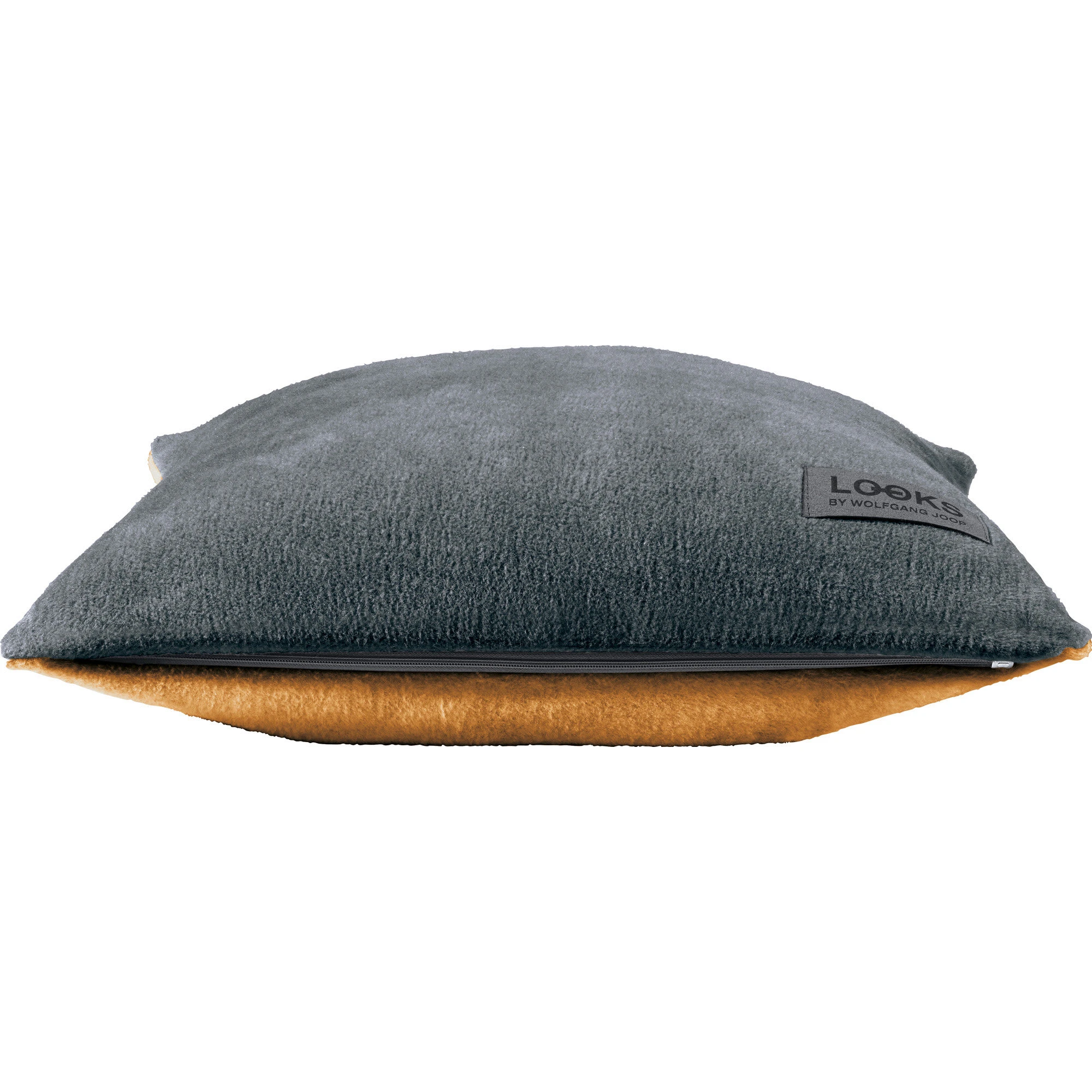 LOOKS By Wolfgang Joop Wendekissenhülle In Dunkelgrau/gelb – Bild 4