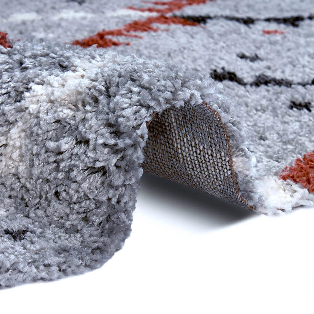 Mint Rugs Shaggy Teppich Lark Grau – Bild 3