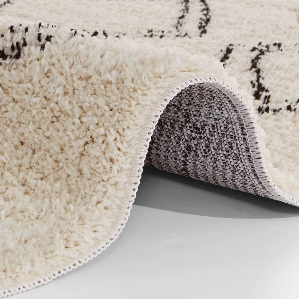 Mint Rugs Vintage Teppich Aranos Creme/schwarz – Bild 3