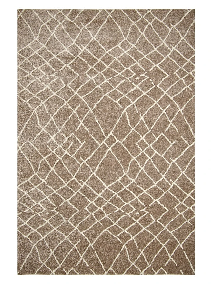 Mioli Kurzflor-Teppich "Galata 2023" In Hellbraun