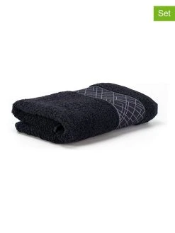 Möve For Frottana 2er-Set: Duschtücher "Möve For Frottana" In Dunkelgrau
