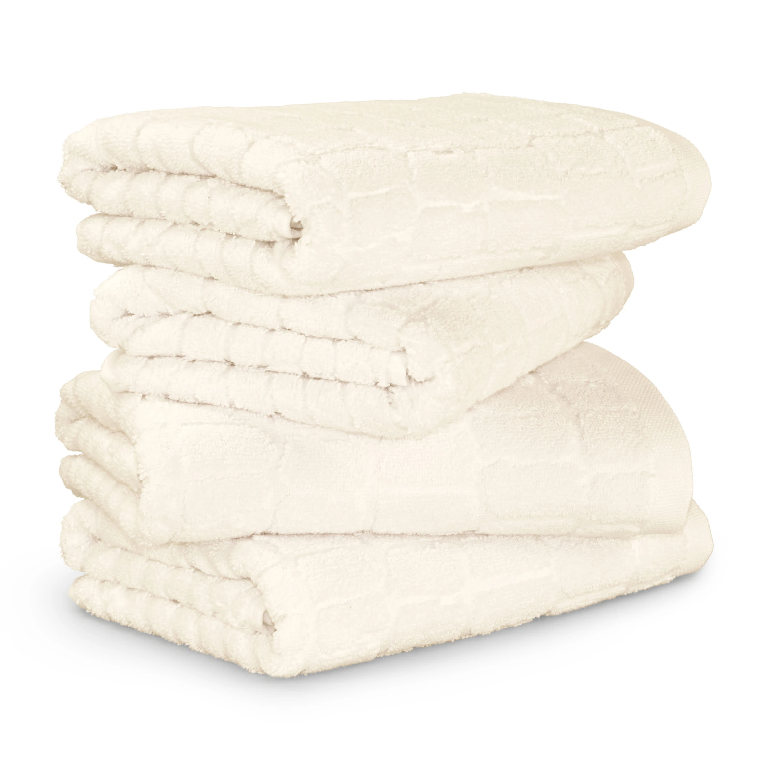 Möve Handtuchset Croco 4-TLG In Ivory