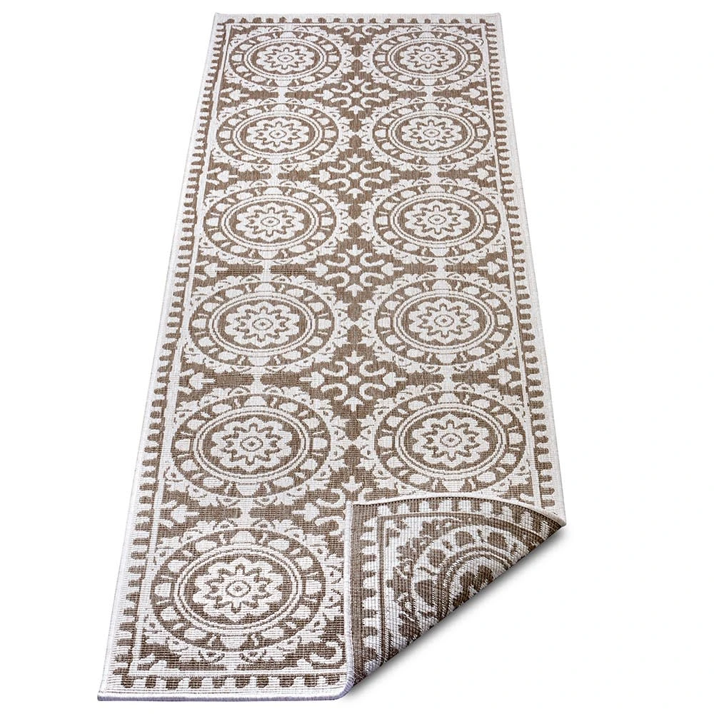 Northrugs In- & Outdoor Wendeläufer Jardin Beige – Bild 2