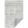 Northrugs In- & Outdoor Wendeteppich Biri Grün Creme