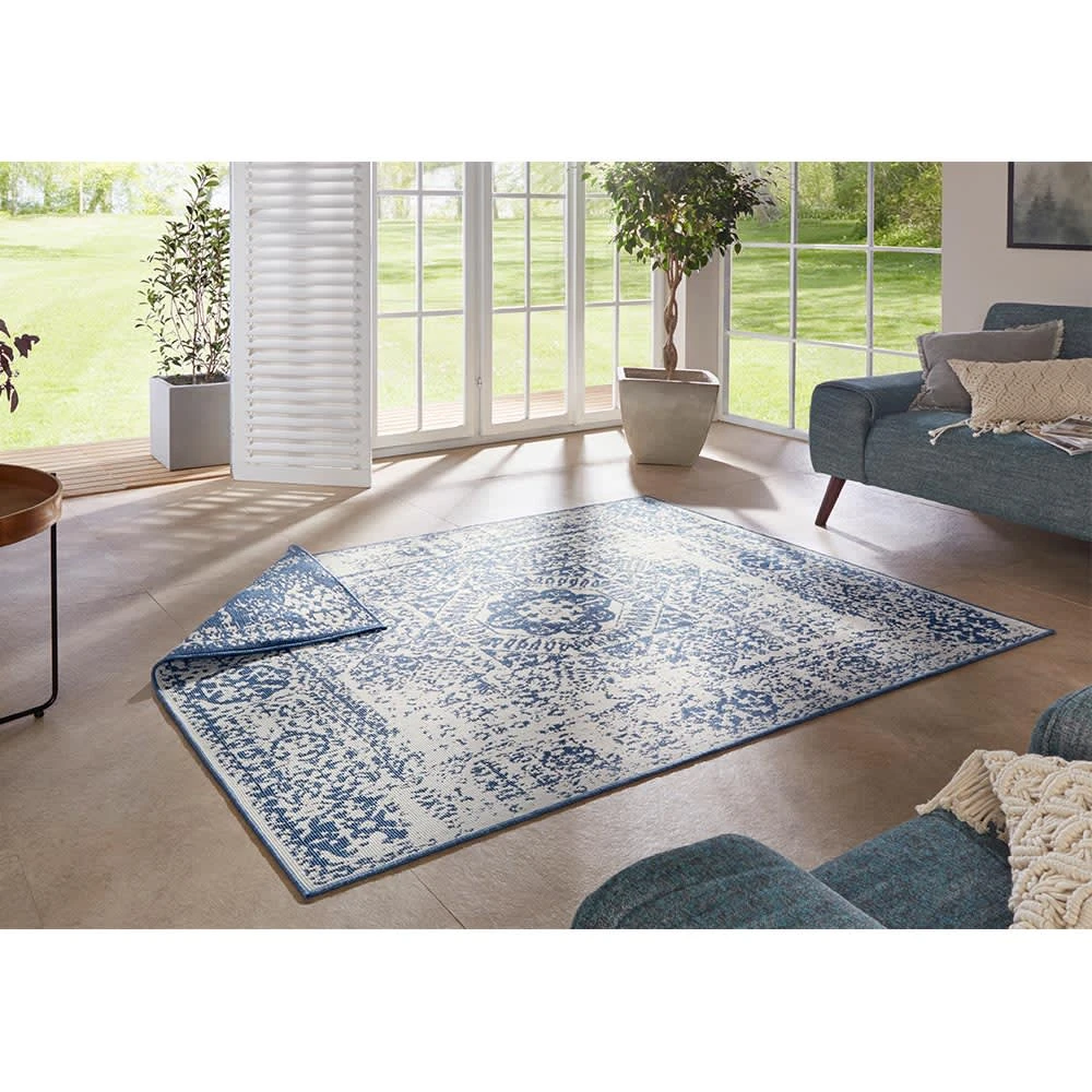 Northrugs In- & Outdoor Wendeteppich Danao Blau – Bild 2