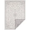 Northrugs In- & Outdoor Wendeteppich Leyte Grau Creme