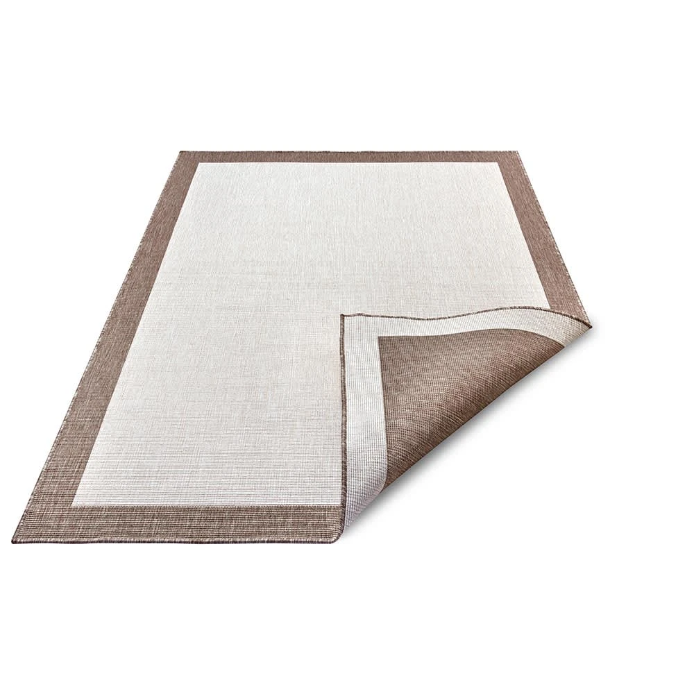 Northrugs In- & Outdoor Wendeteppich Panama Creme Beige – Bild 2