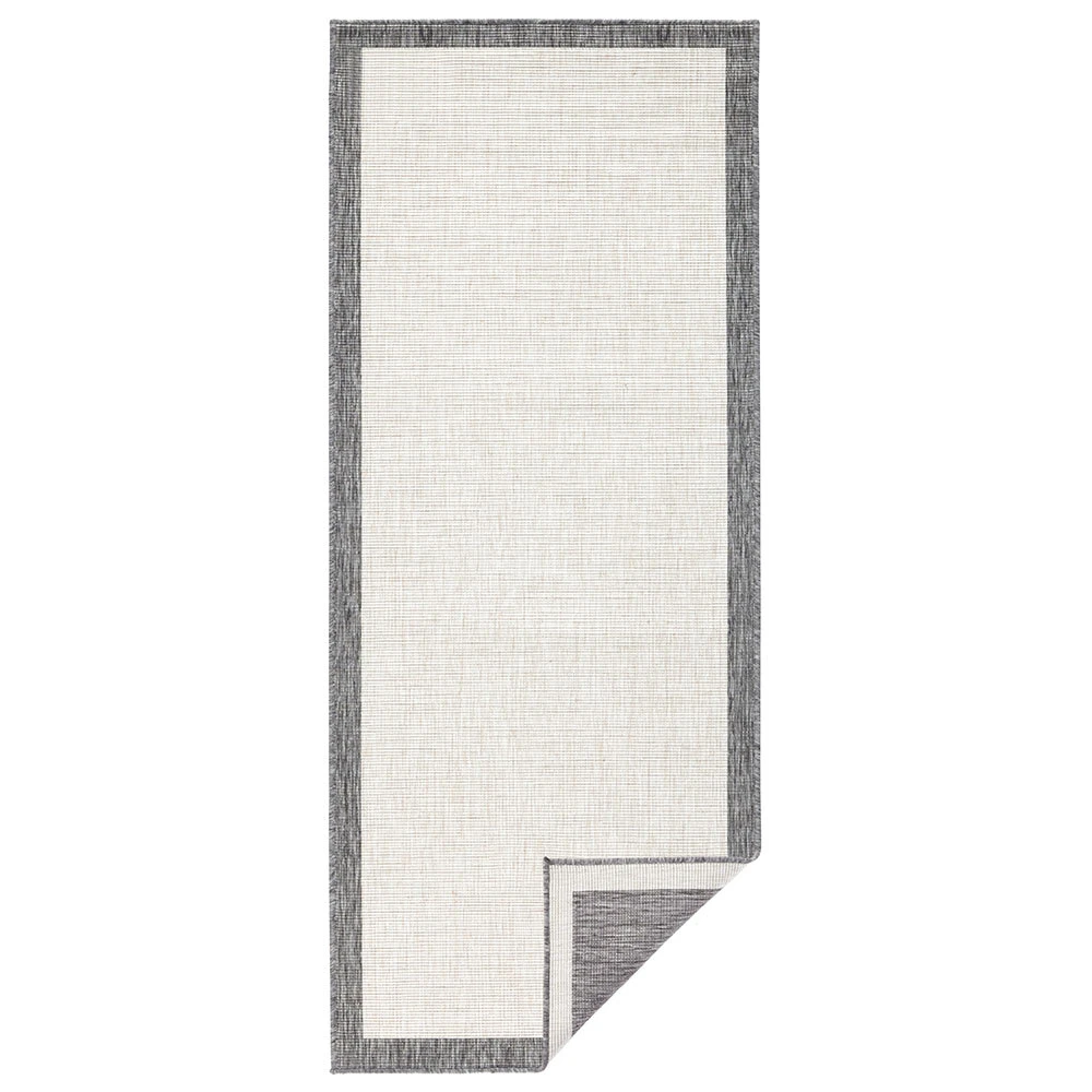 Northrugs In- & Outdoor Wendeteppich Panama Creme Grau – Bild 5