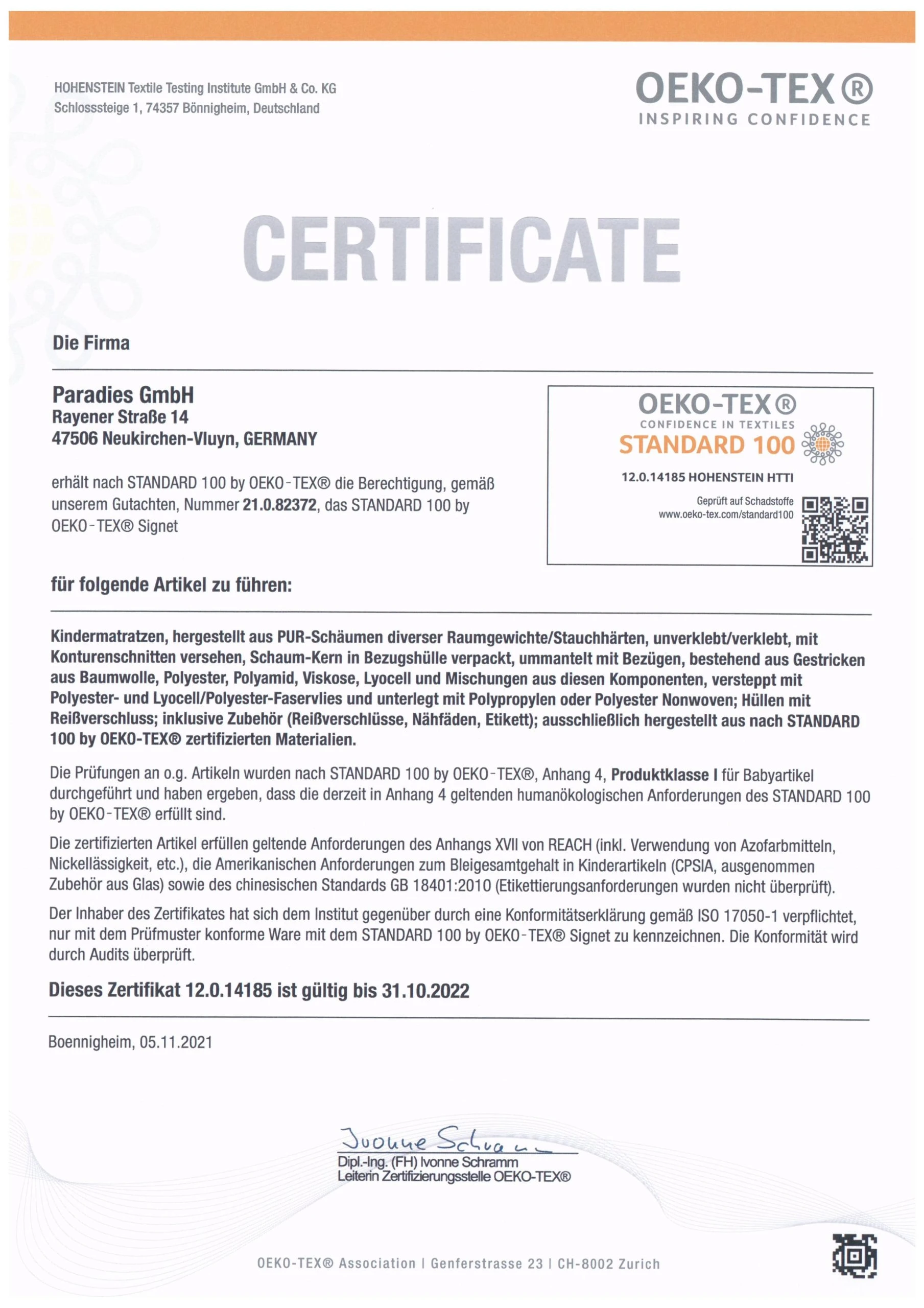 Paradies Nackenkissen "Latex Vario Ergonomic" In Weiß – Bild 2