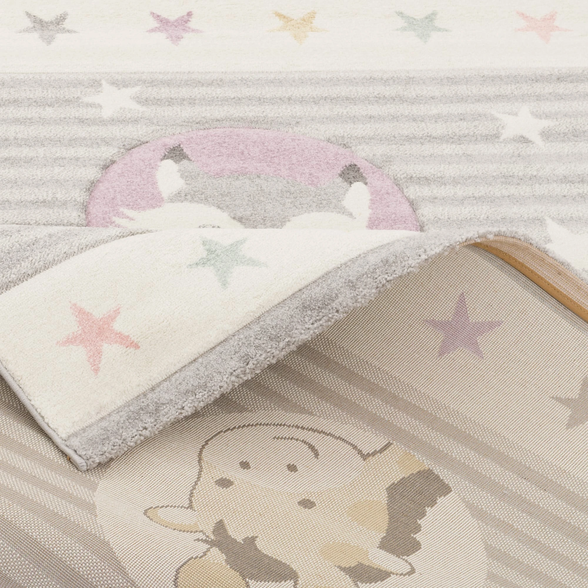 Pergamon Kinder Teppich Maui Kids Star Friends In Bunt – Bild 4