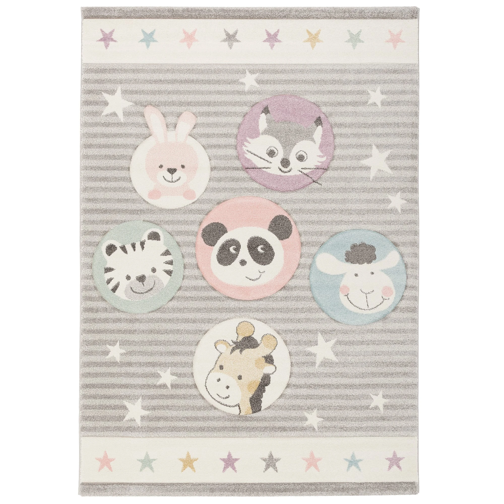 Pergamon Kinder Teppich Maui Kids Star Friends In Bunt