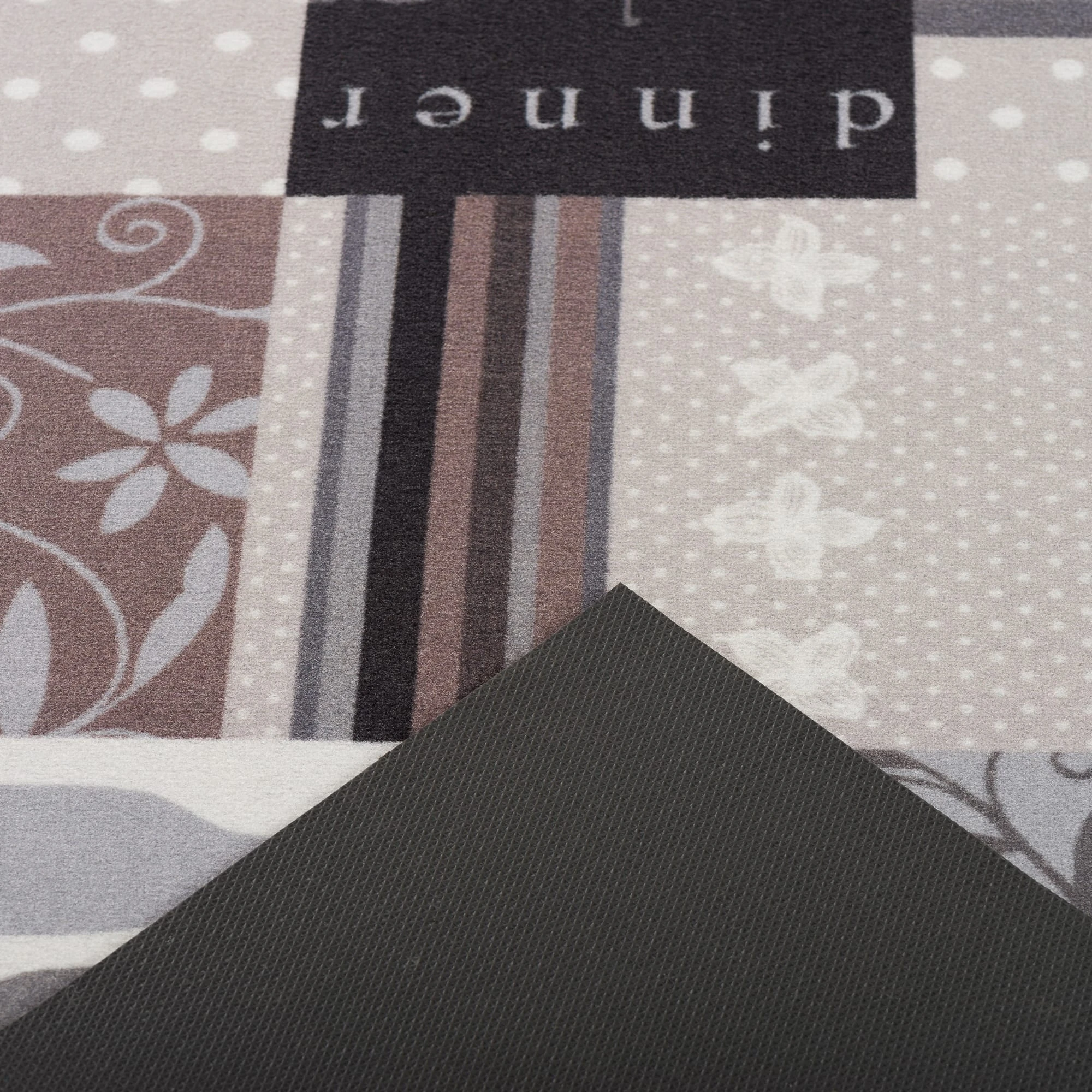 Pergamon Küchenläufer Teppich Trendy Bistro Beige Braun In Braun – Bild 3