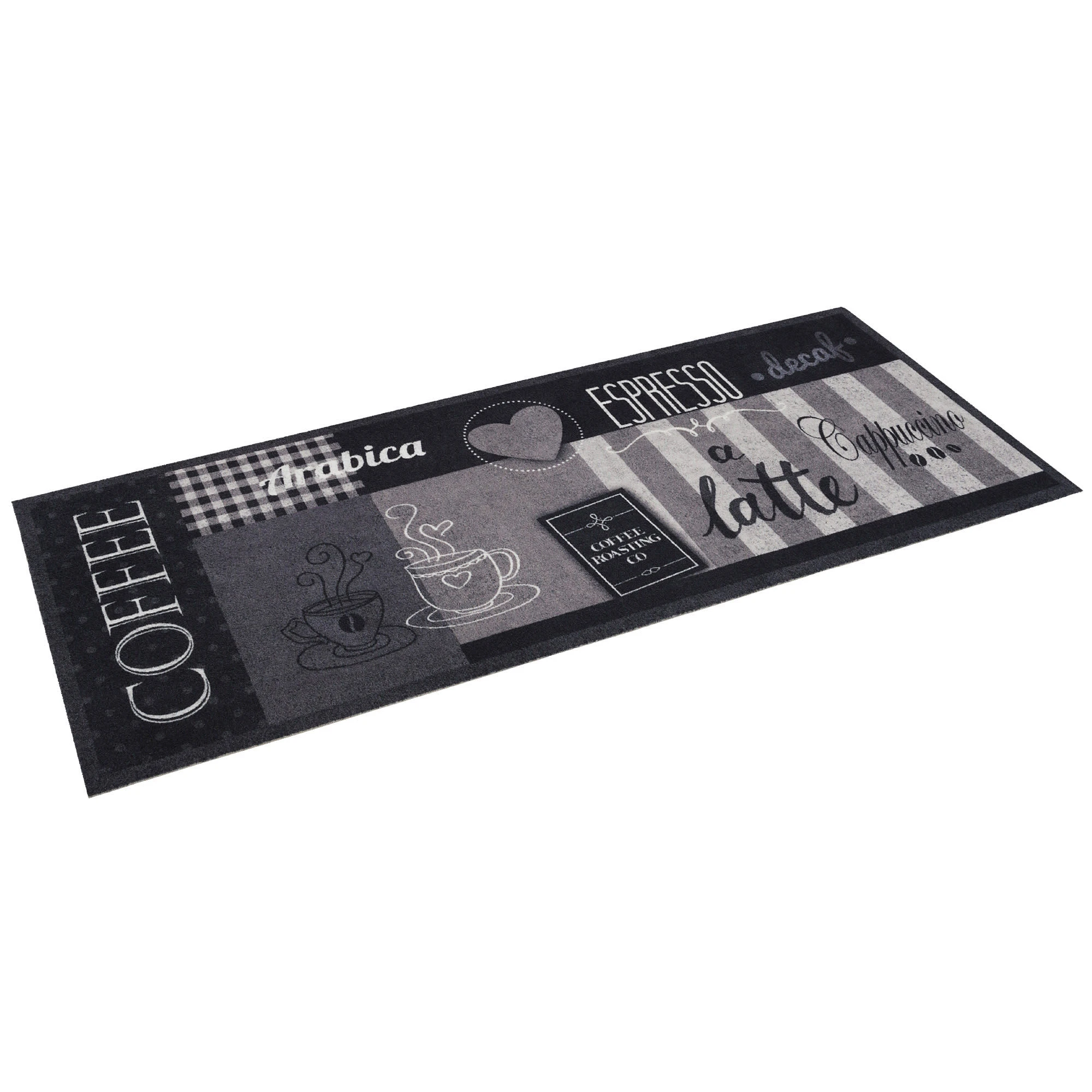 Pergamon Küchenläufer Teppich Trendy Coffee Anthrazit In Antraciet – Bild 2