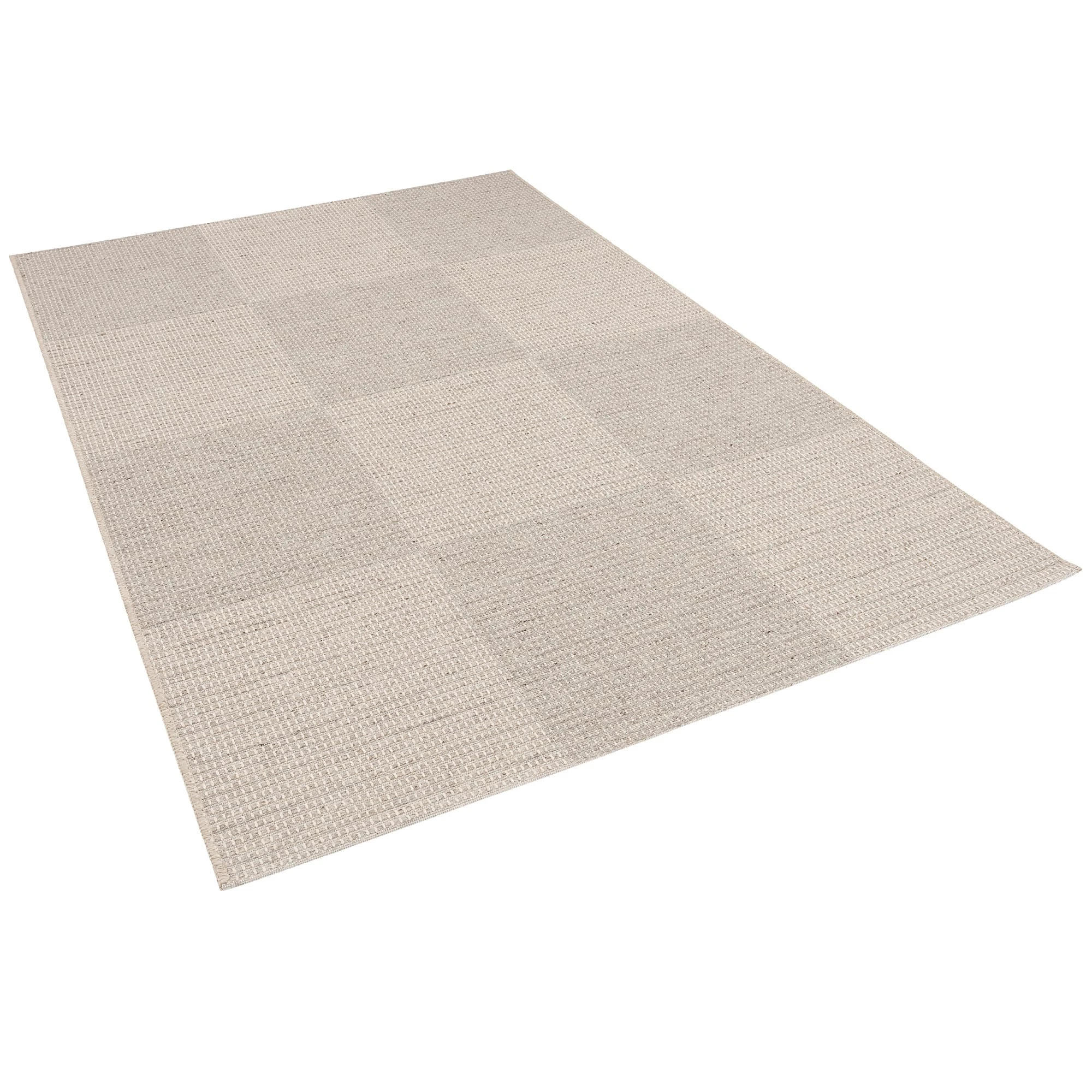 Pergamon Natur Teppich Flachgewebe Casa Karo In Beige – Bild 2