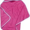 Playshoes Frottee-Kapuzentuch Flamingo In Pink