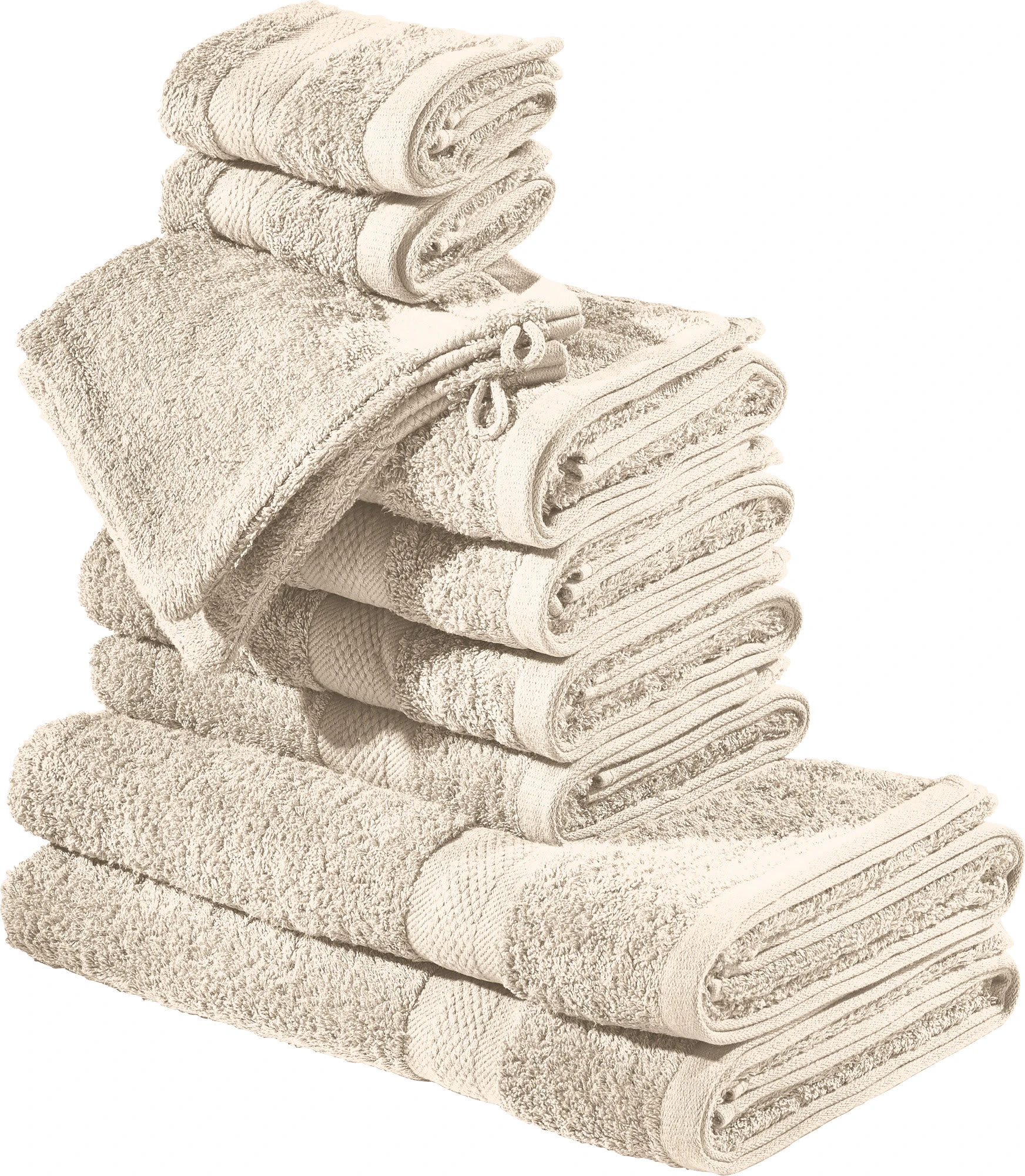 REDBEST Frottier-Set 10-tlg. Chicago In Beige