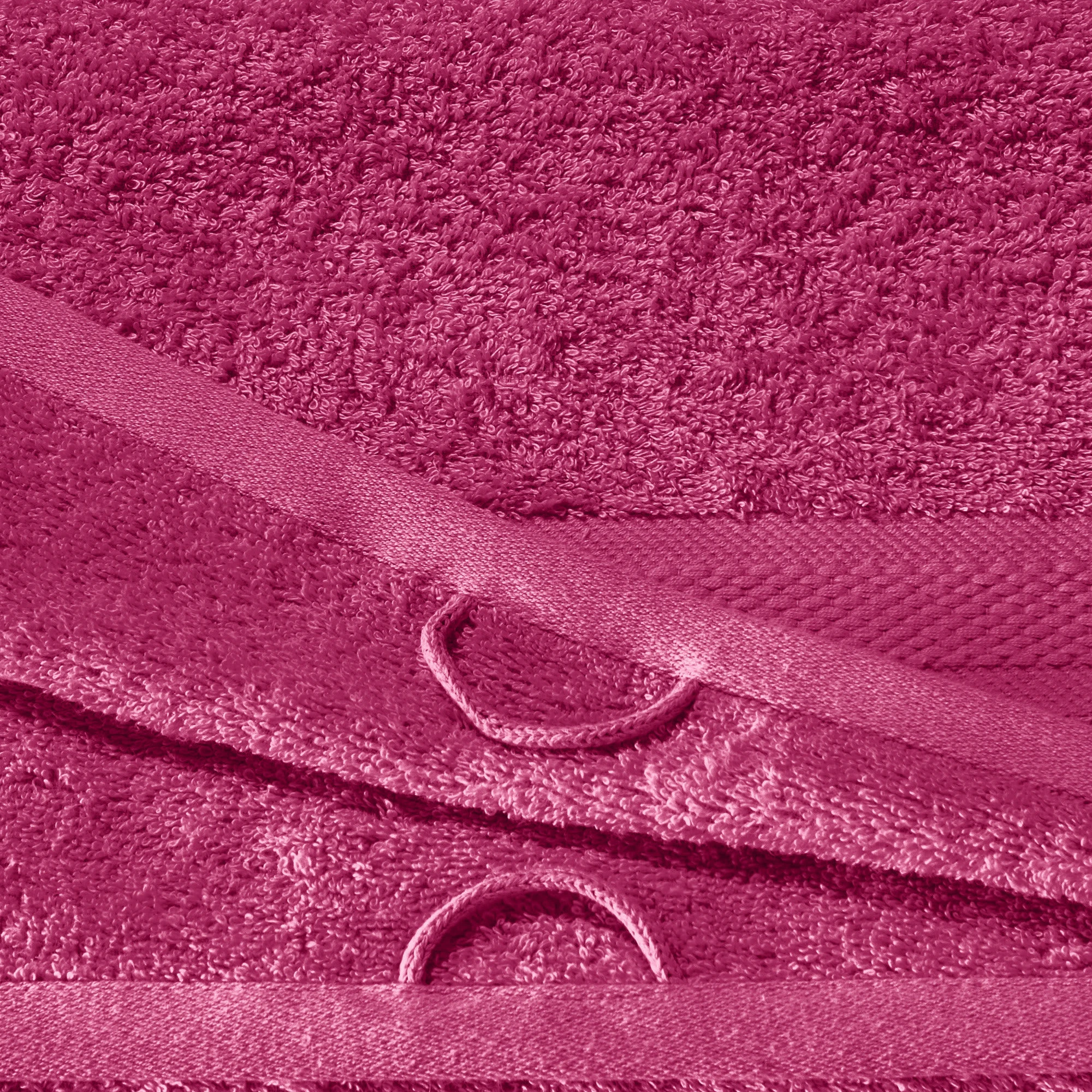 REDBEST Handtuch 6er-Pack Chicago In Fuchsia – Bild 5