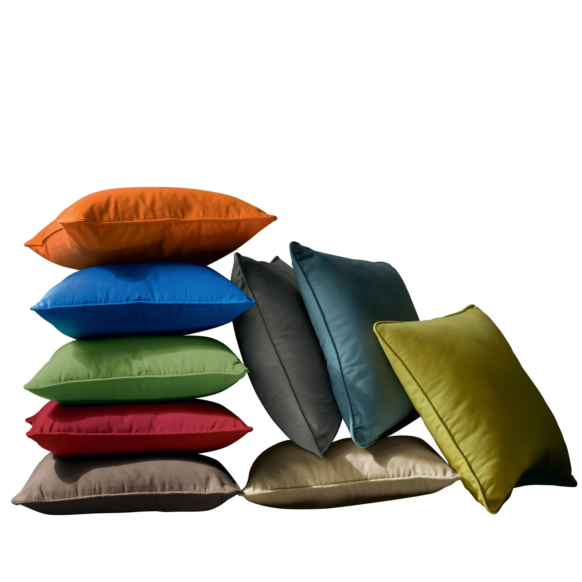 REDBEST Kissen Gefüllt In Rot