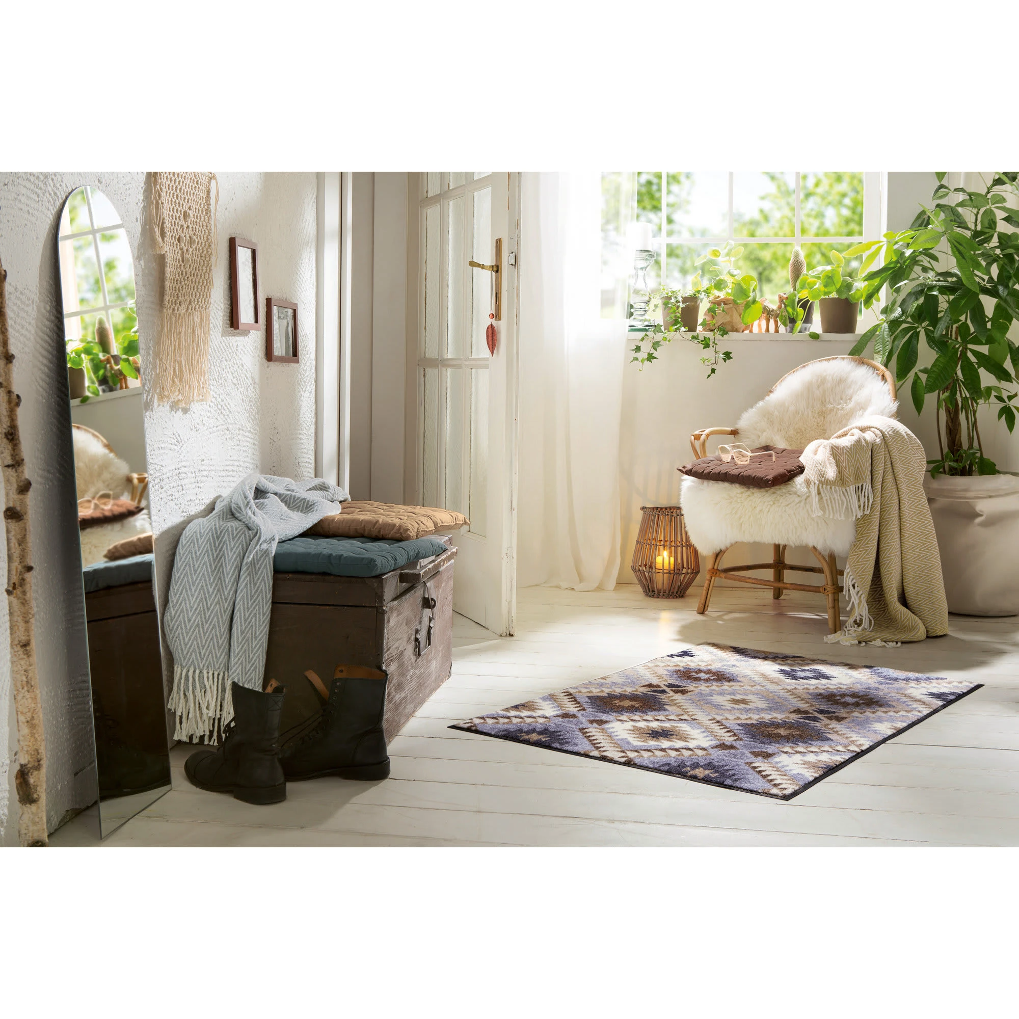 REDBEST Stuhlkissen 2er-Pack In Grau – Bild 4