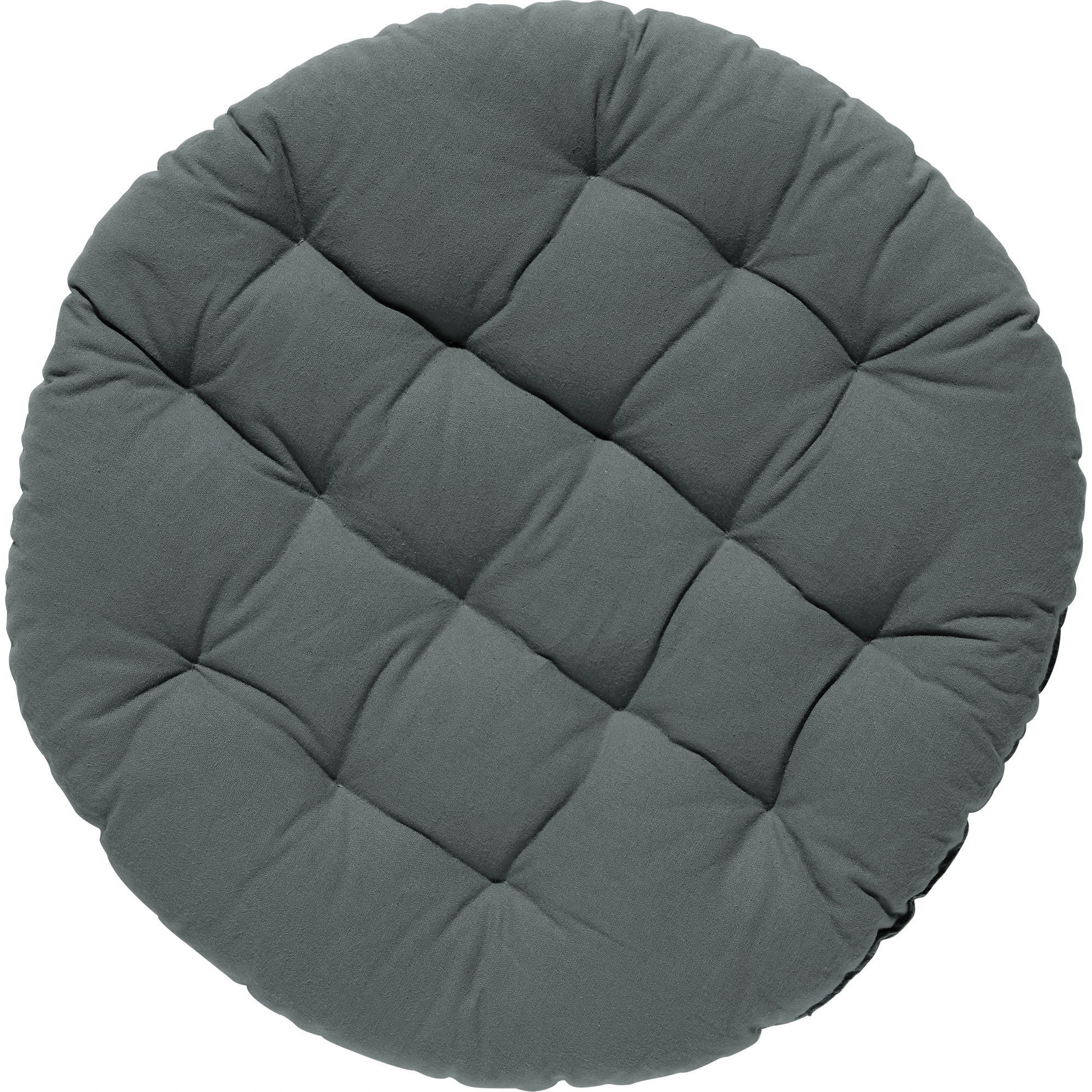 REDBEST Stuhlkissen Rund 2er-Pack In Grau – Bild 2