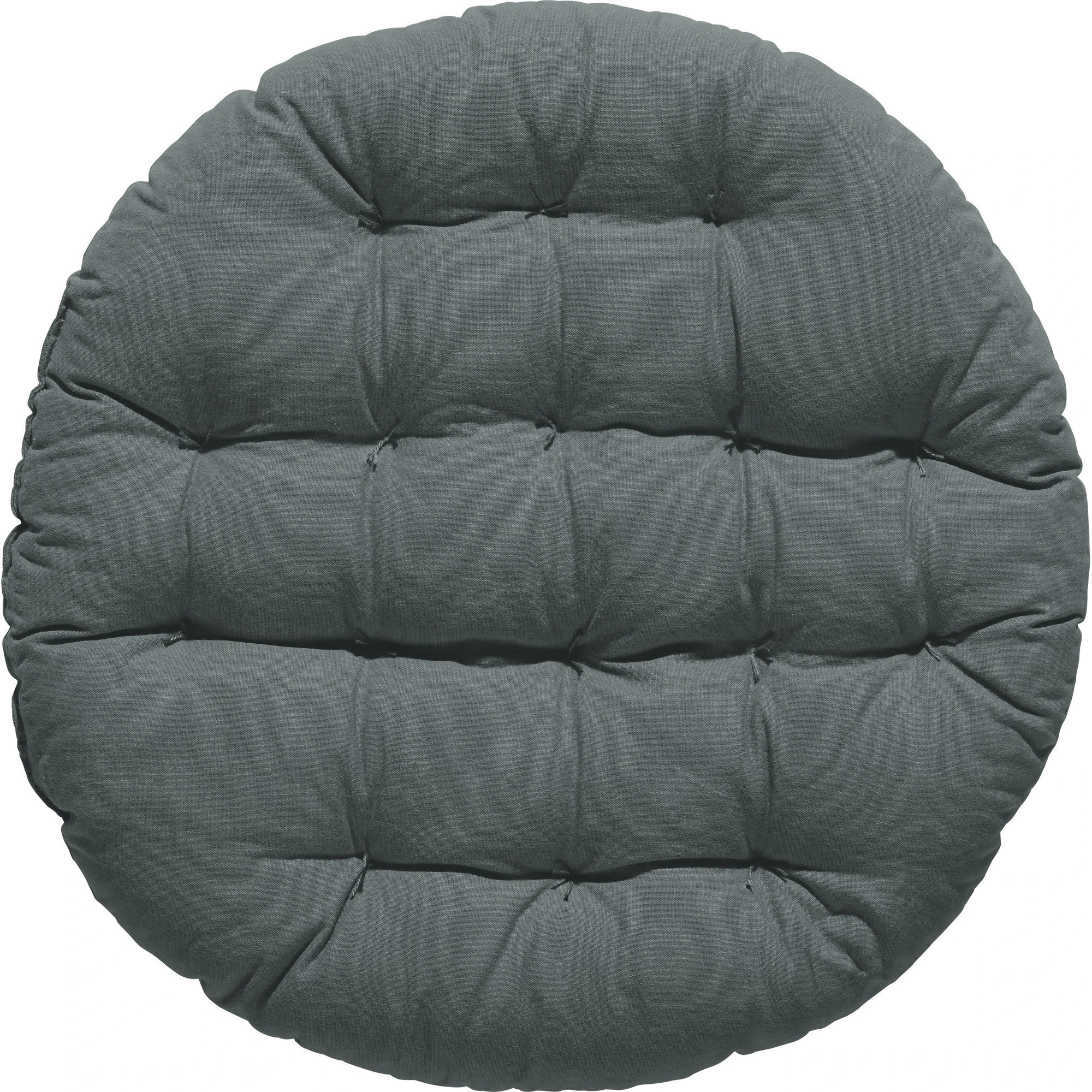 REDBEST Stuhlkissen Rund 2er-Pack In Grau – Bild 3