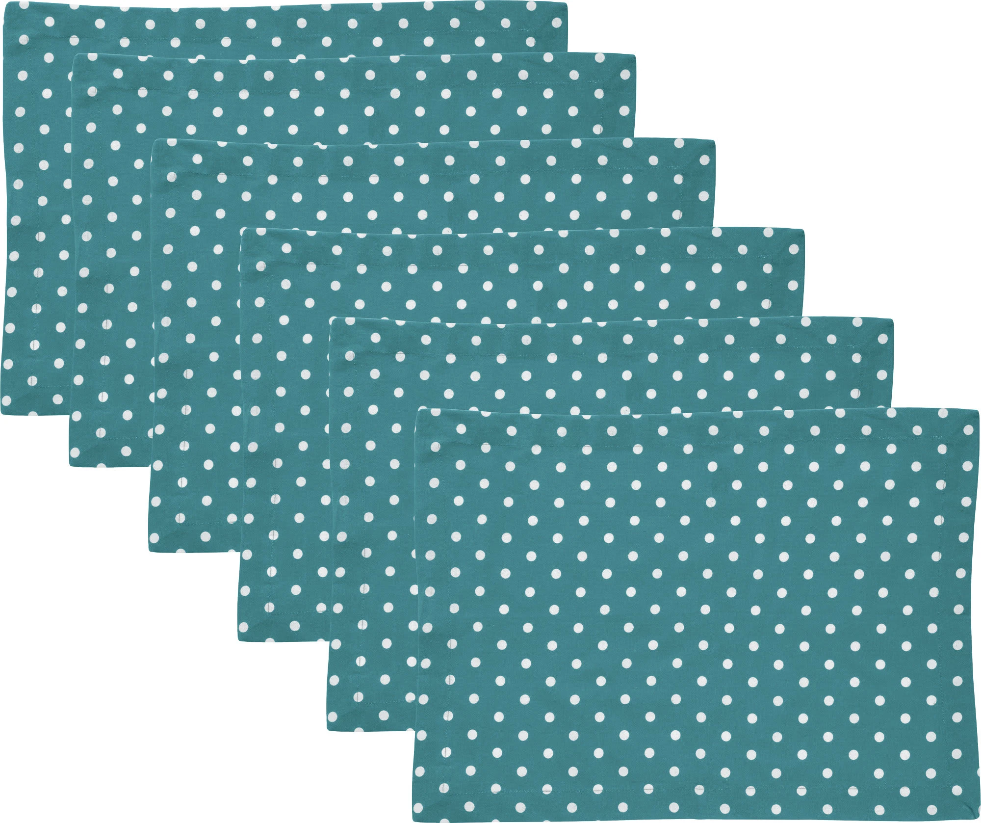 REDBEST Tischset 6er-Pack Orlando In Petrol