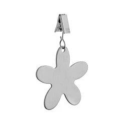 Relaxdays 16x Tischdeckenbeschwerer "Blume" In Silber