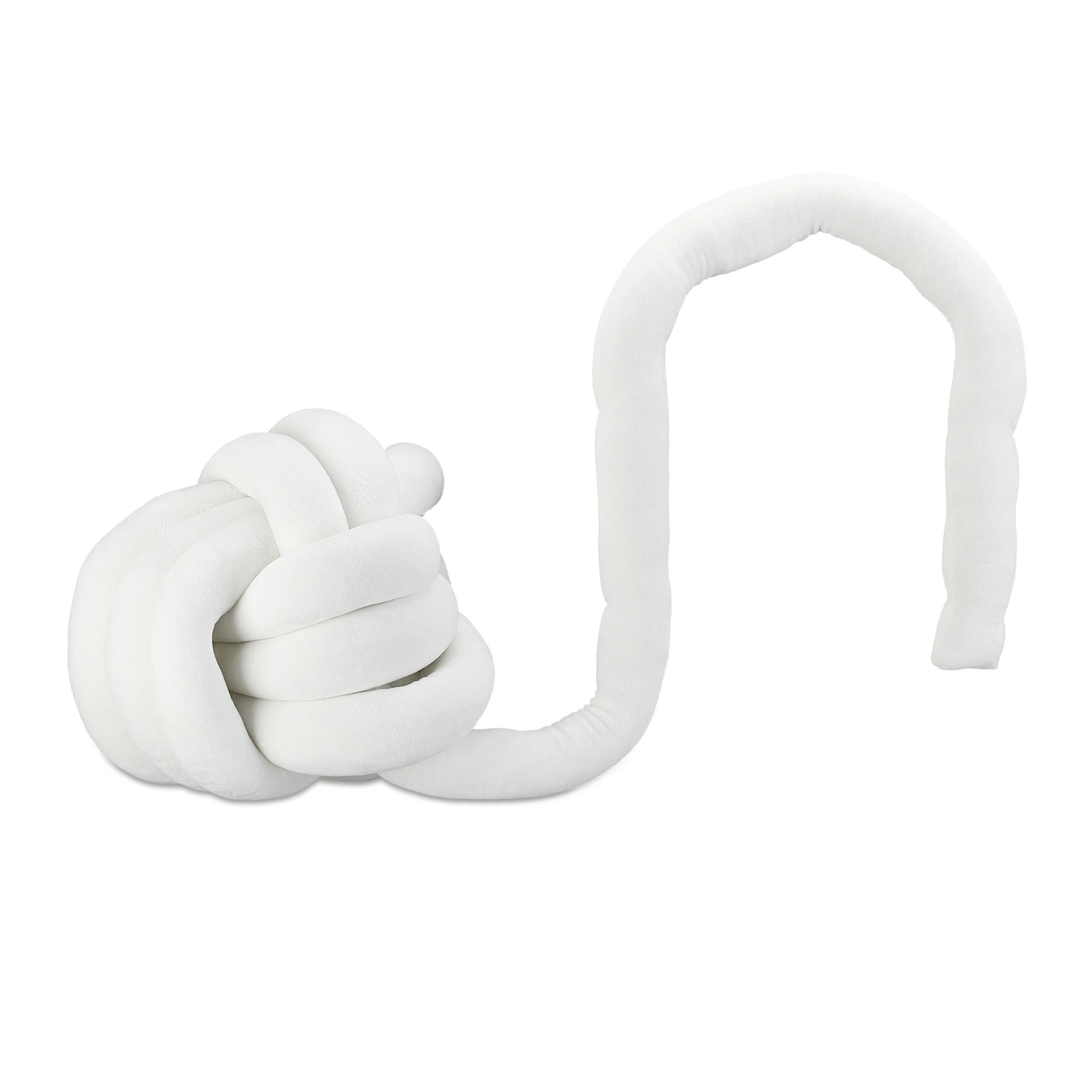 Relaxdays 5x Knotenkissen In White – Bild 7