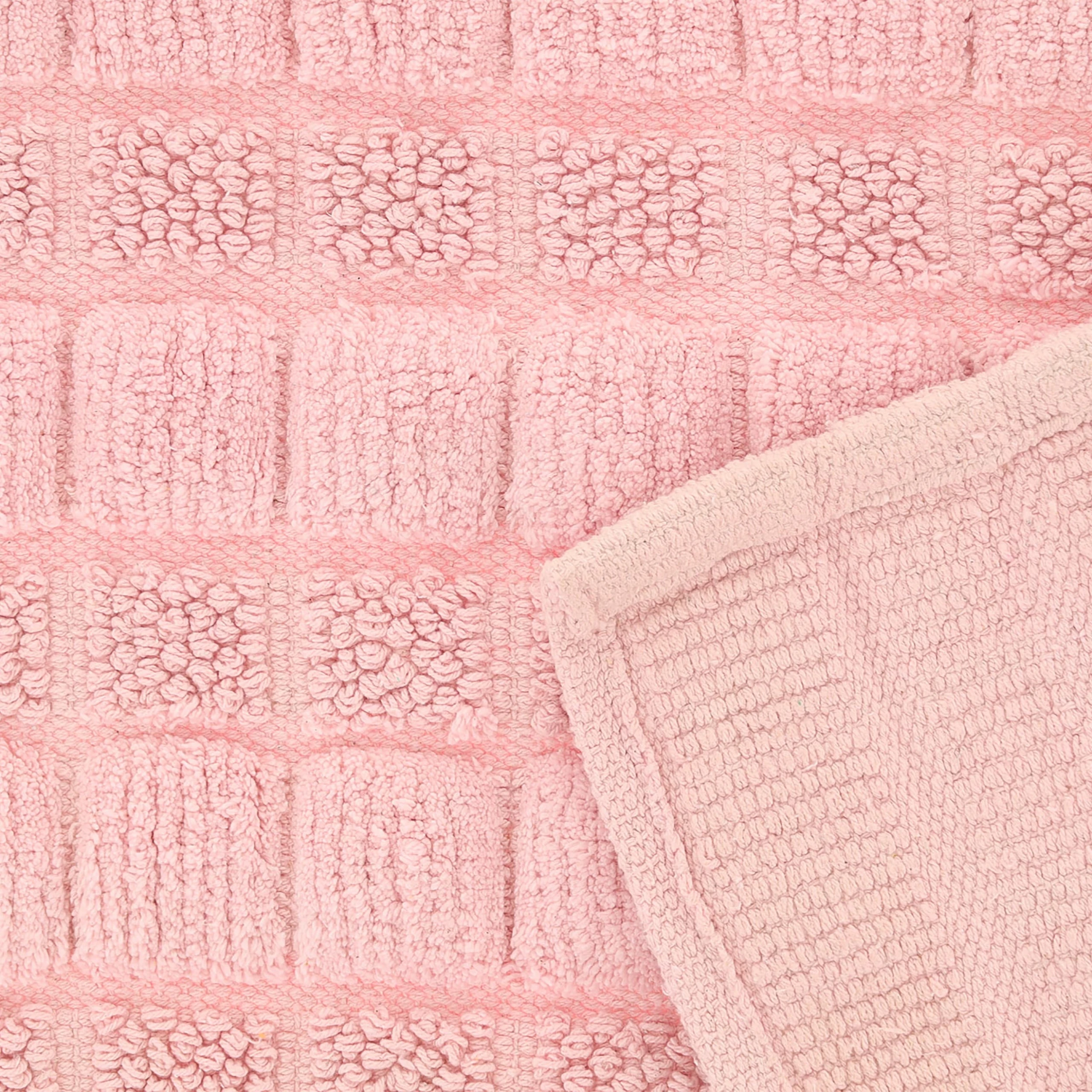 Relaxdays Badematte In Altrosa - 60 X 40 Cm – Bild 7