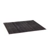 Relaxdays Badvorleger In Schwarz/Braun - (B)100 X (T)80 Cm