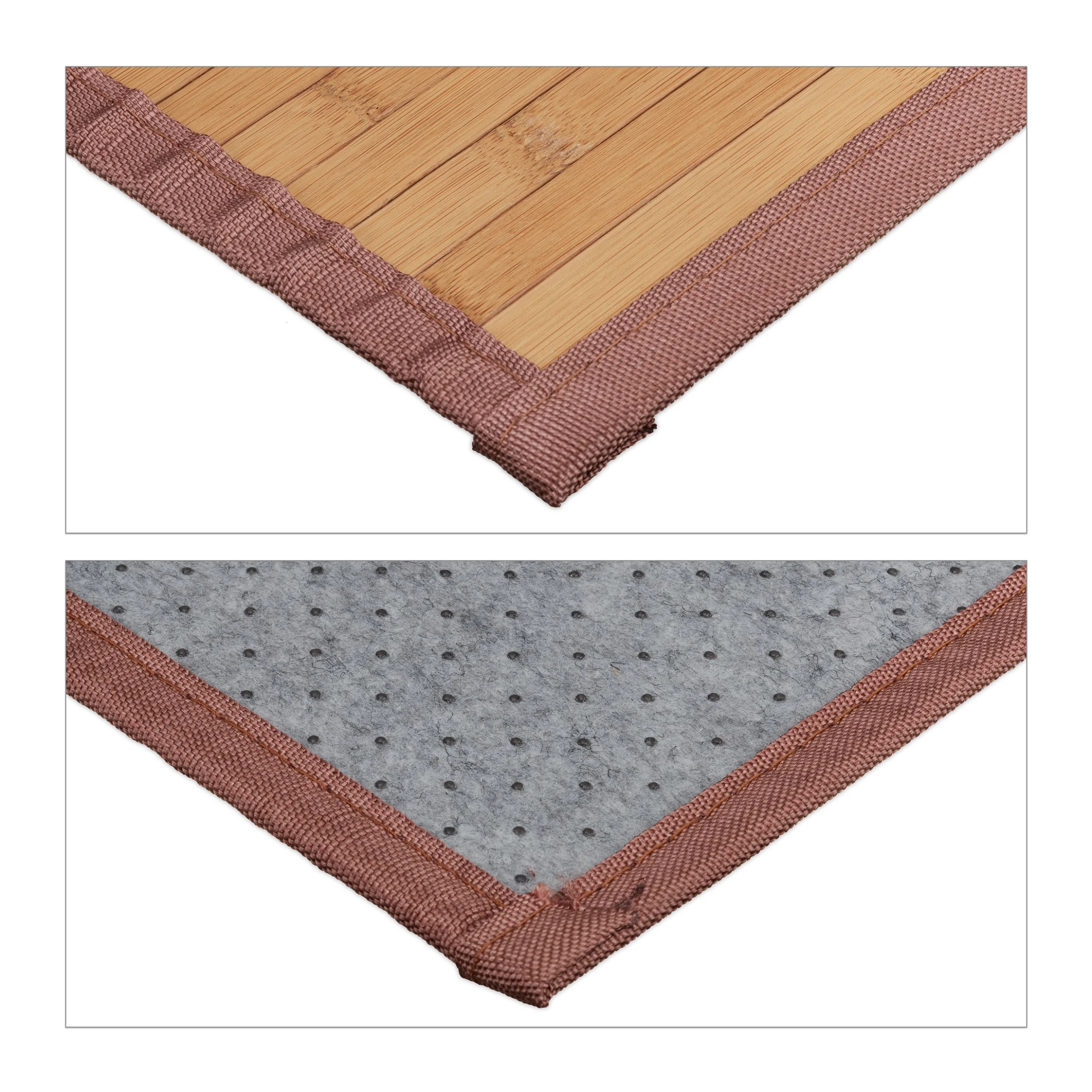 Relaxdays Bambusmatte In Natur - 61 X 122 Cm – Bild 6