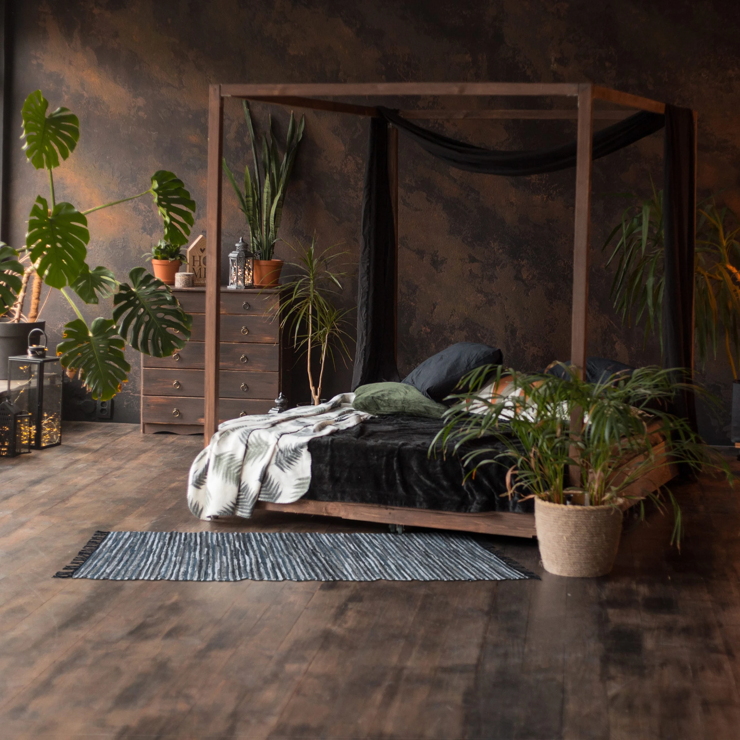 Relaxdays Flickenteppich In Rot - 80 X 200 Cm – Bild 5