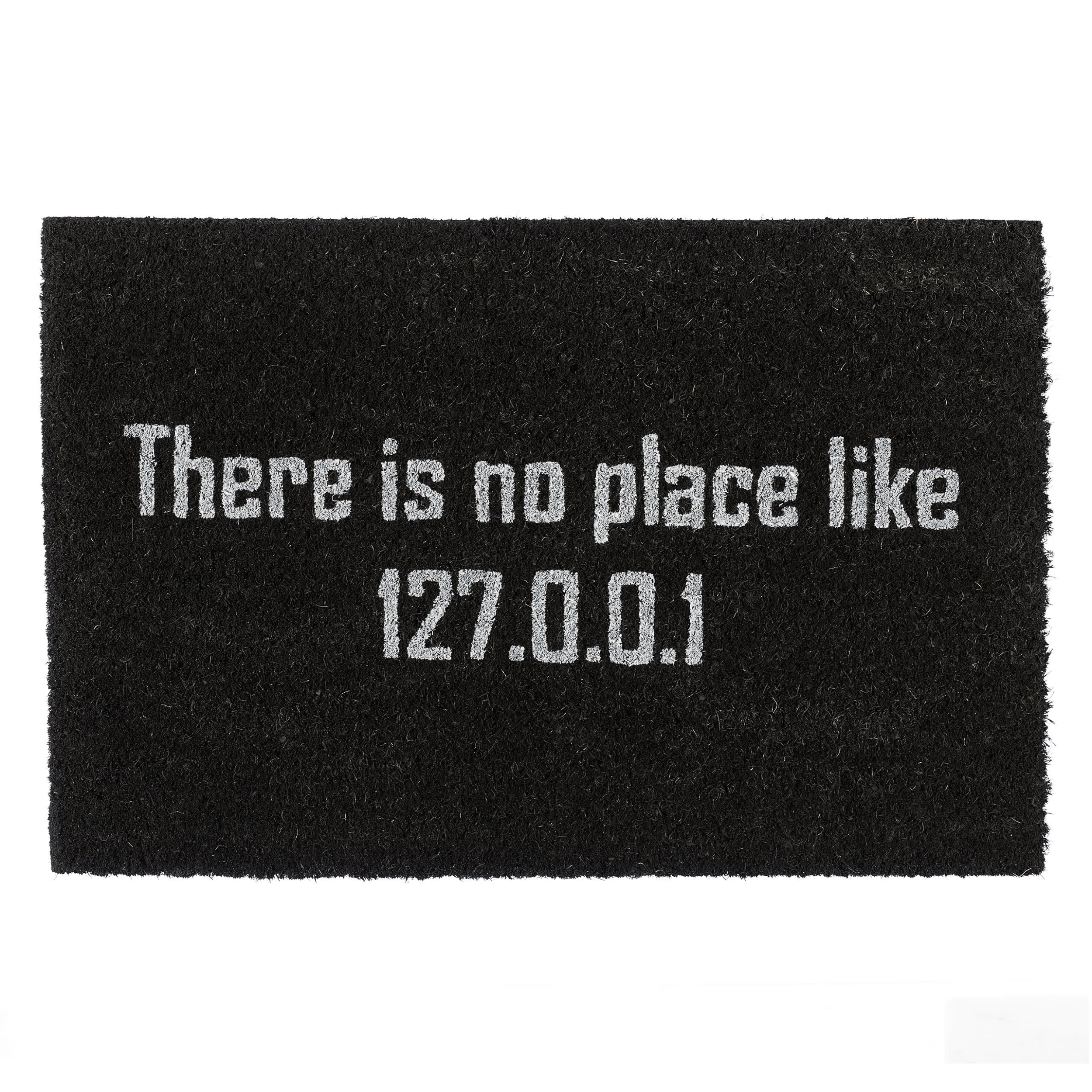 Relaxdays Fußmatte Home "127.0.0.1" In Schwarz - (B)60 X (T)40 Cm – Bild 8