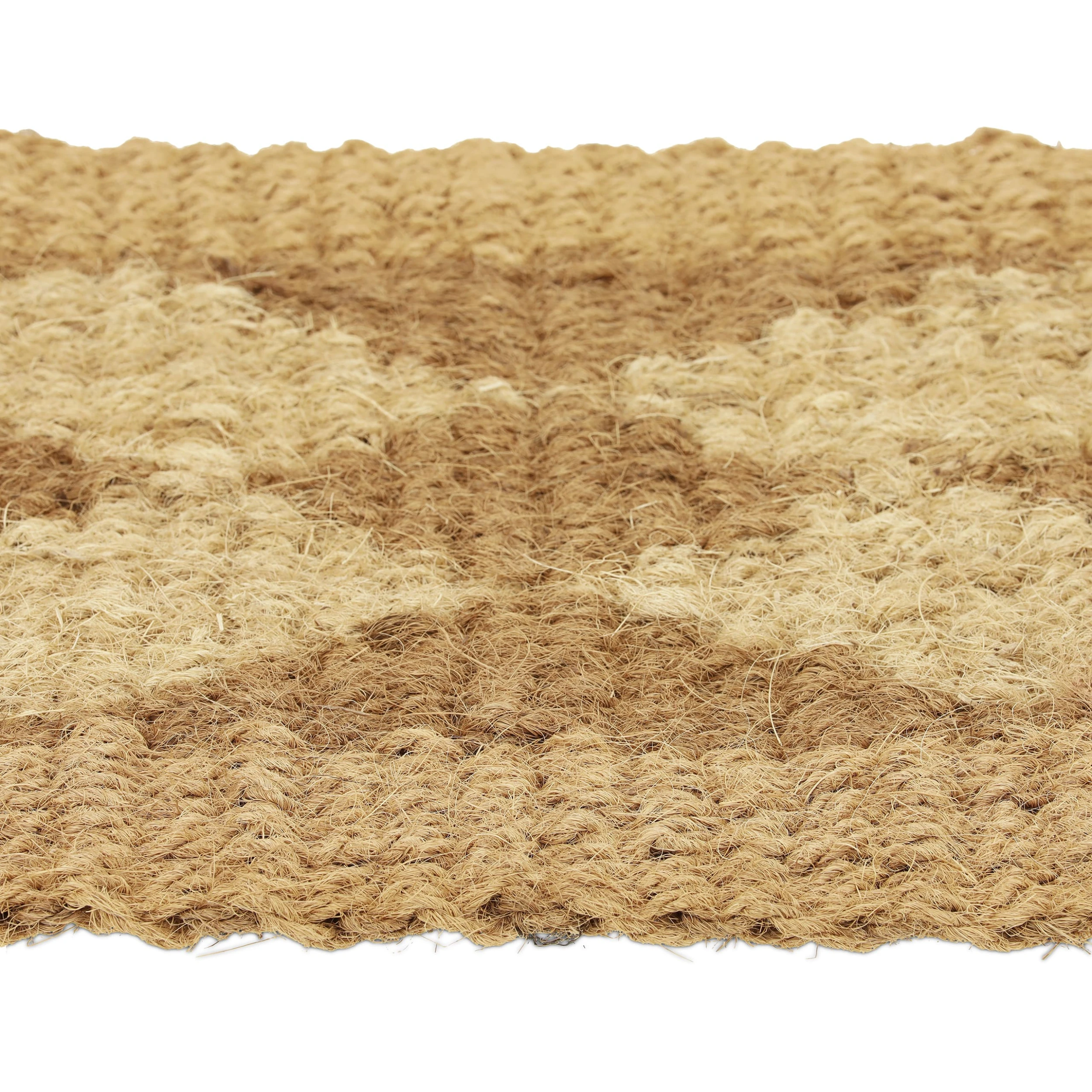 Relaxdays Fußmatte In Braun/ Creme - 60 X 40 Cm – Bild 6